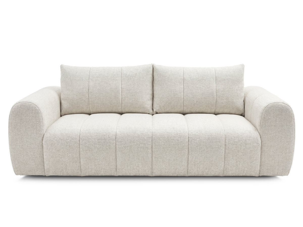 Bobochic Nesty Sofa 3-Sitzer Melange-Stoff Beige