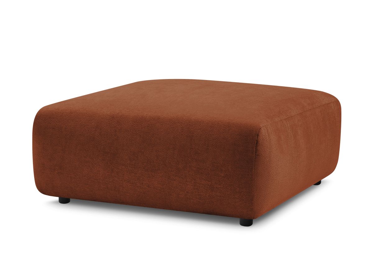 Bobochic Lucien Pouf Stoff Orange