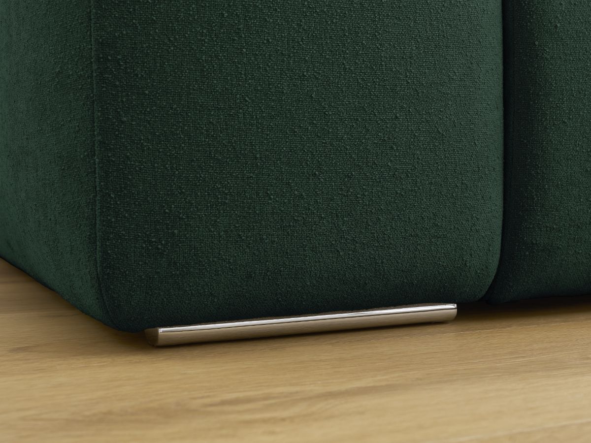 Bobochic Zephyr Sofa 2-Sitzer Strukturstoff Grün