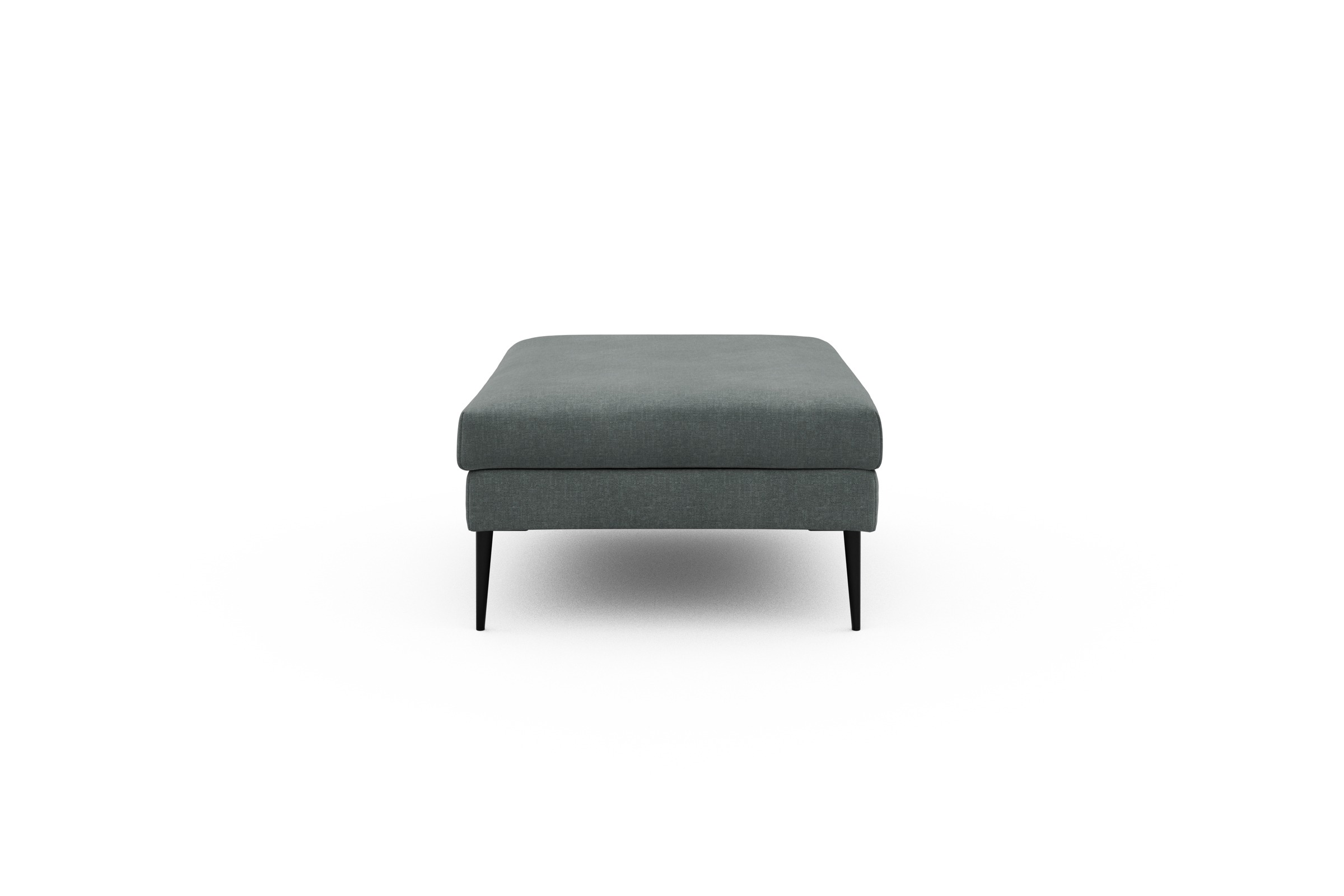 Sitzhocker Paul Smooth-Silver-Grey