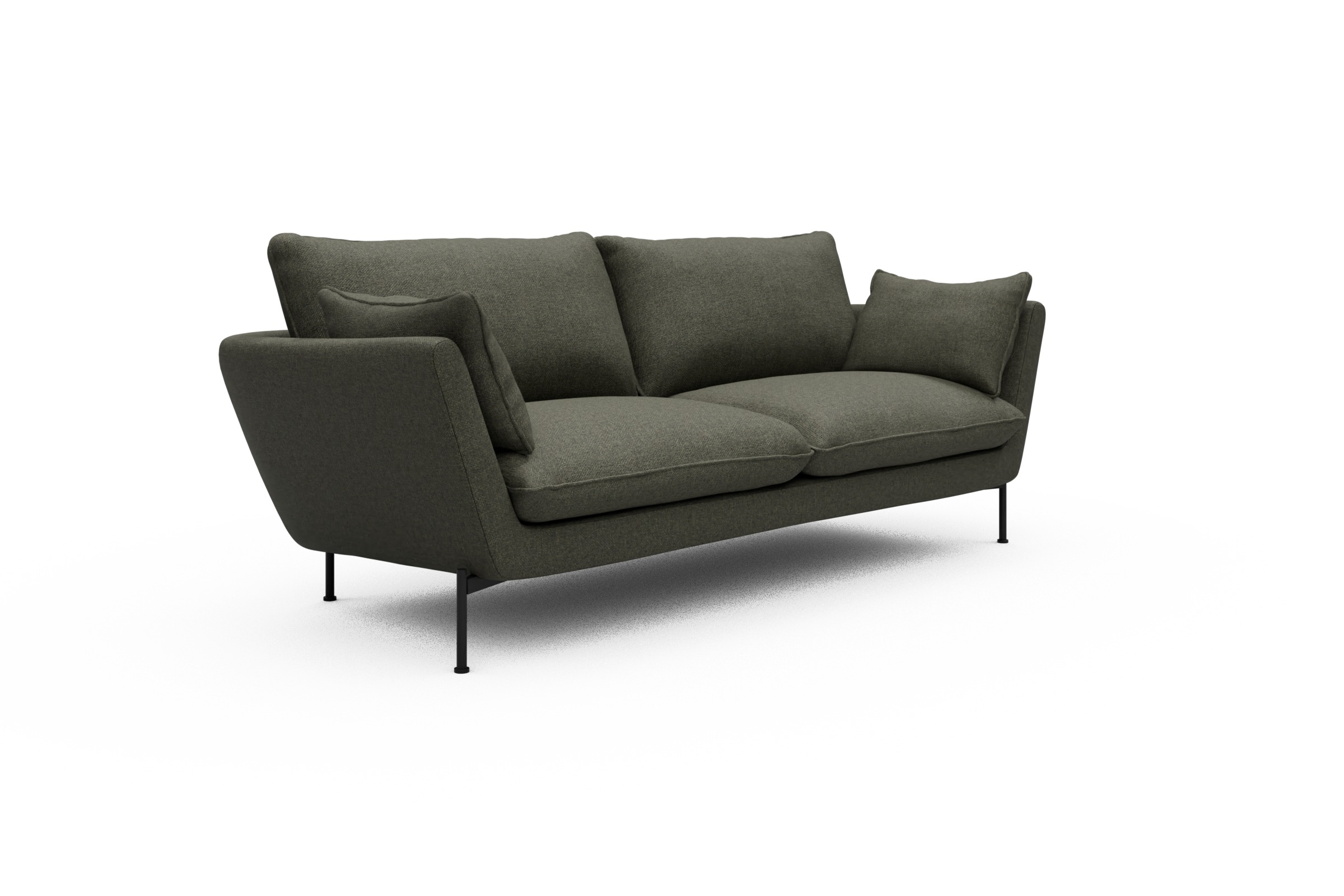 Sofa Anton 3-Sitzer Sama-Winter-Moss