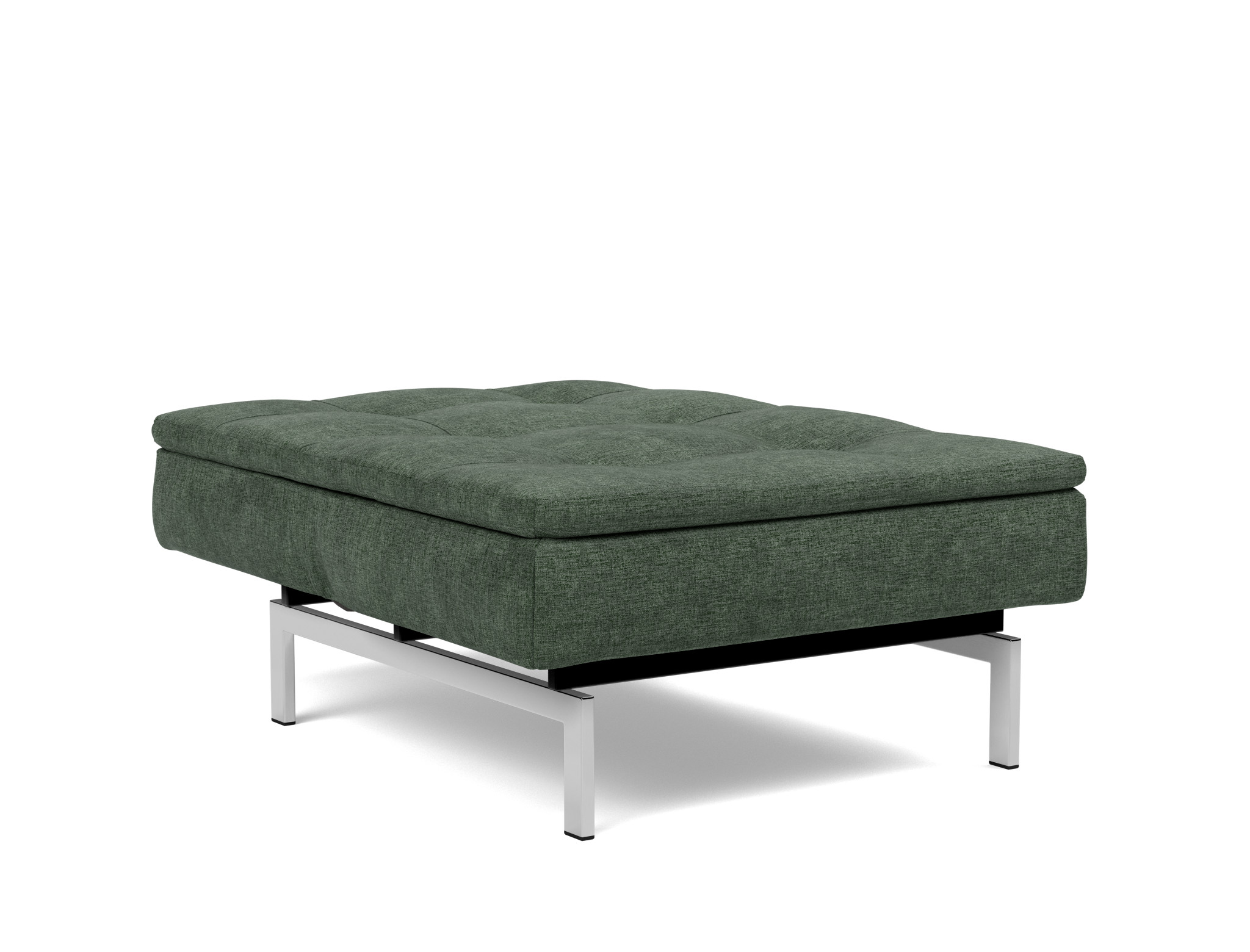 Sessel Dublexo Flachgewebe Avella 281-Pine-Green Beine Chrom