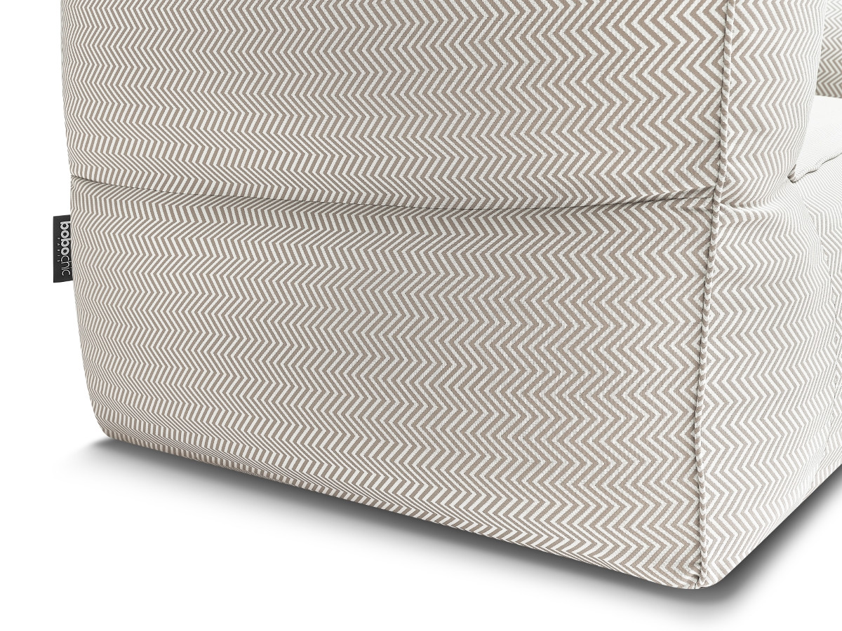 Bobochic Nour Gartensofa 2-Sitzer Stoff Beige