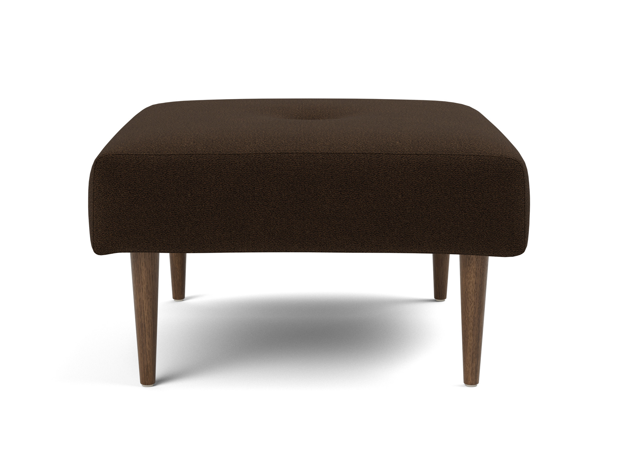 Hocker Recast Strukturierter Stoff Taura 358-Chocco