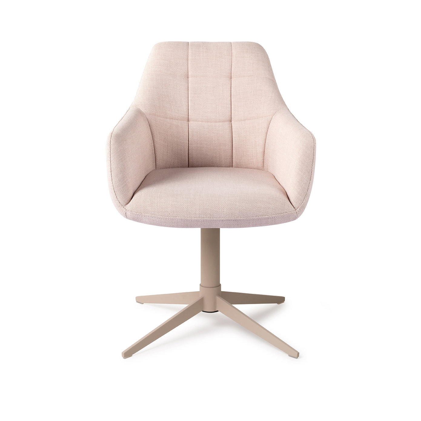 Jesper Home Esszimmerstuhl Noto Petal Pink Quad Beige