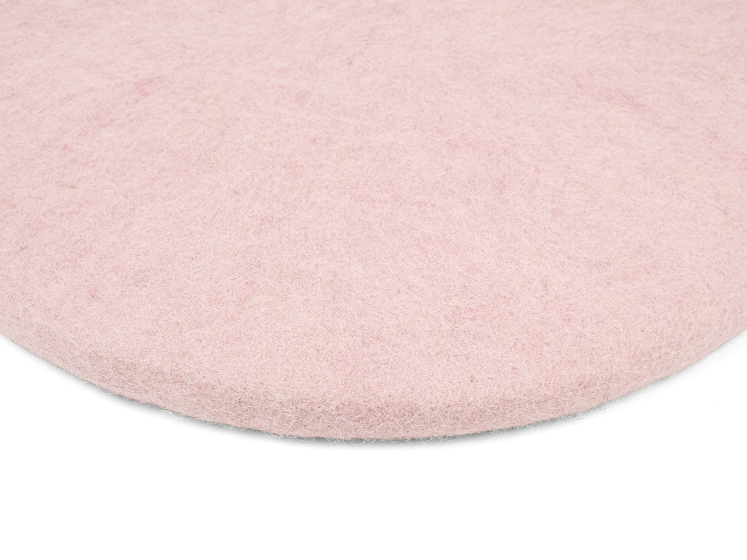 myfelt Mona Filz-Sitzauflage Zartrosa Ø 36 cm