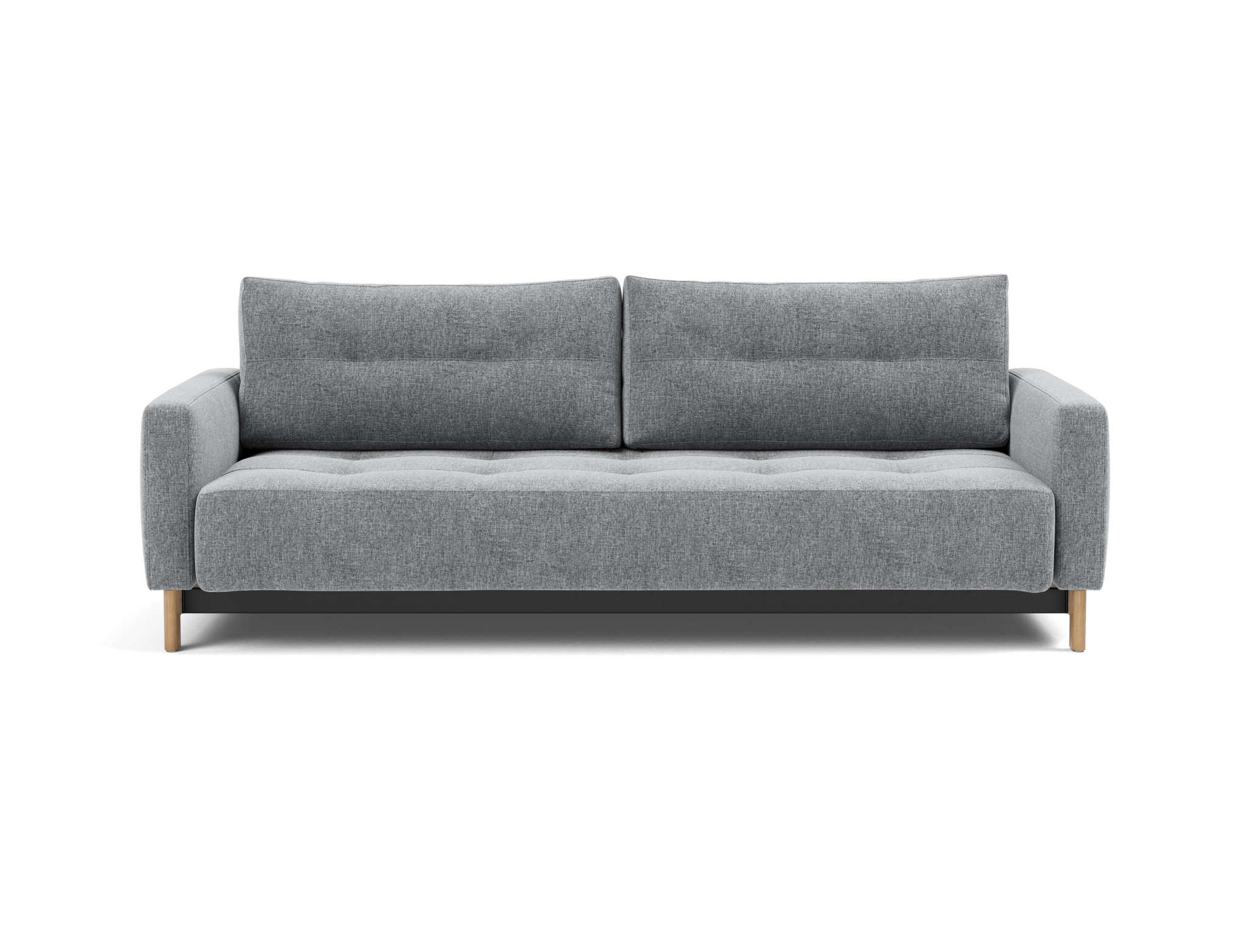 Schlafsofa Pyxis D.E.L. Strukturierter Stoff Twist 565-Granite