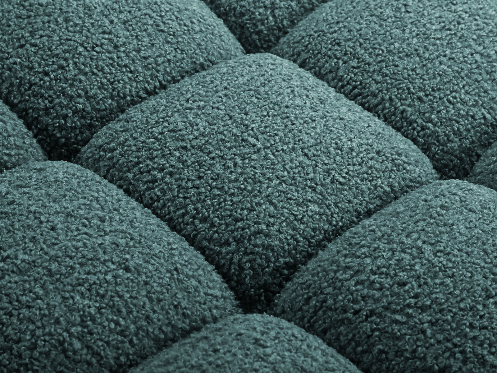 Micadoni Modulares Sofa Bellis 2-Sitzer Boucle Rolf Petrol