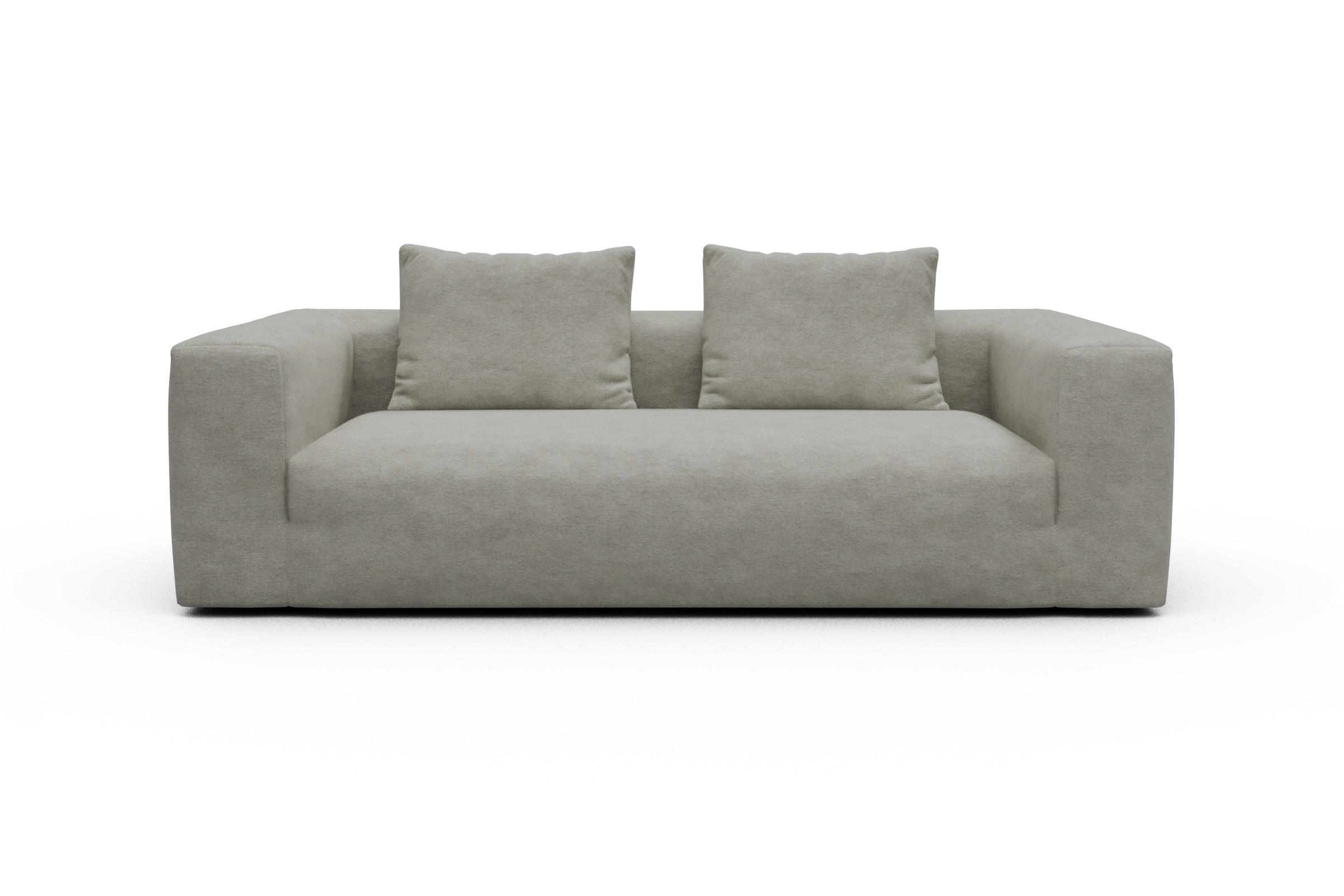 Skandi Home Sofa Fred 3-Sitzer Carreno-Moon-Stone-White moebelfaktor