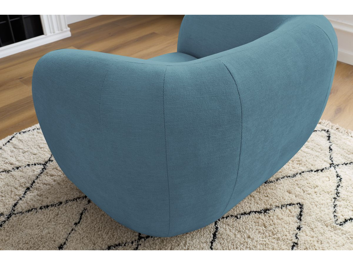 Bobochic Celine Sessel Stoff Hellblau
