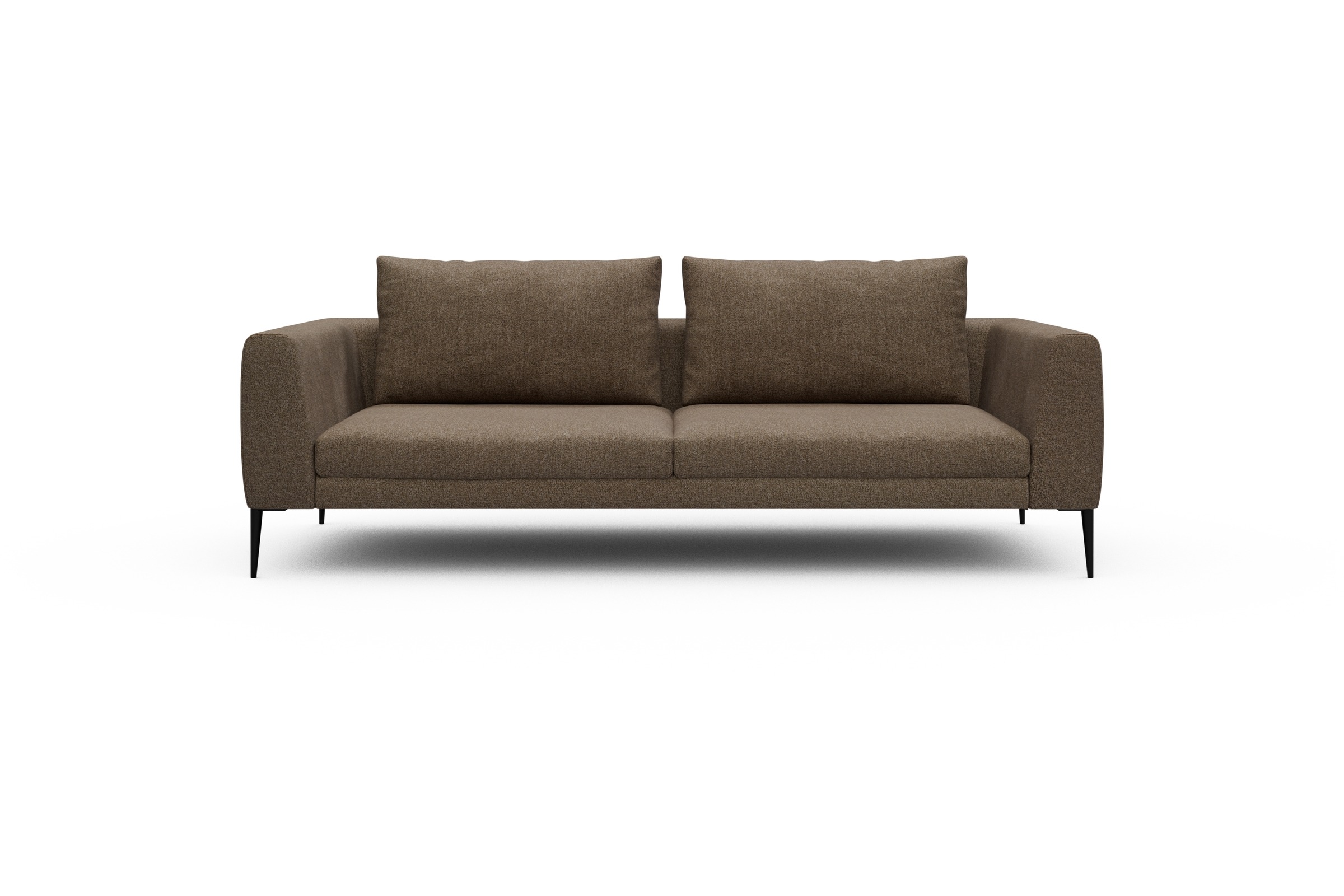 Skandi Home Sofa Paul 3-Sitzer Aivi-Khaki-Brown moebelfaktor