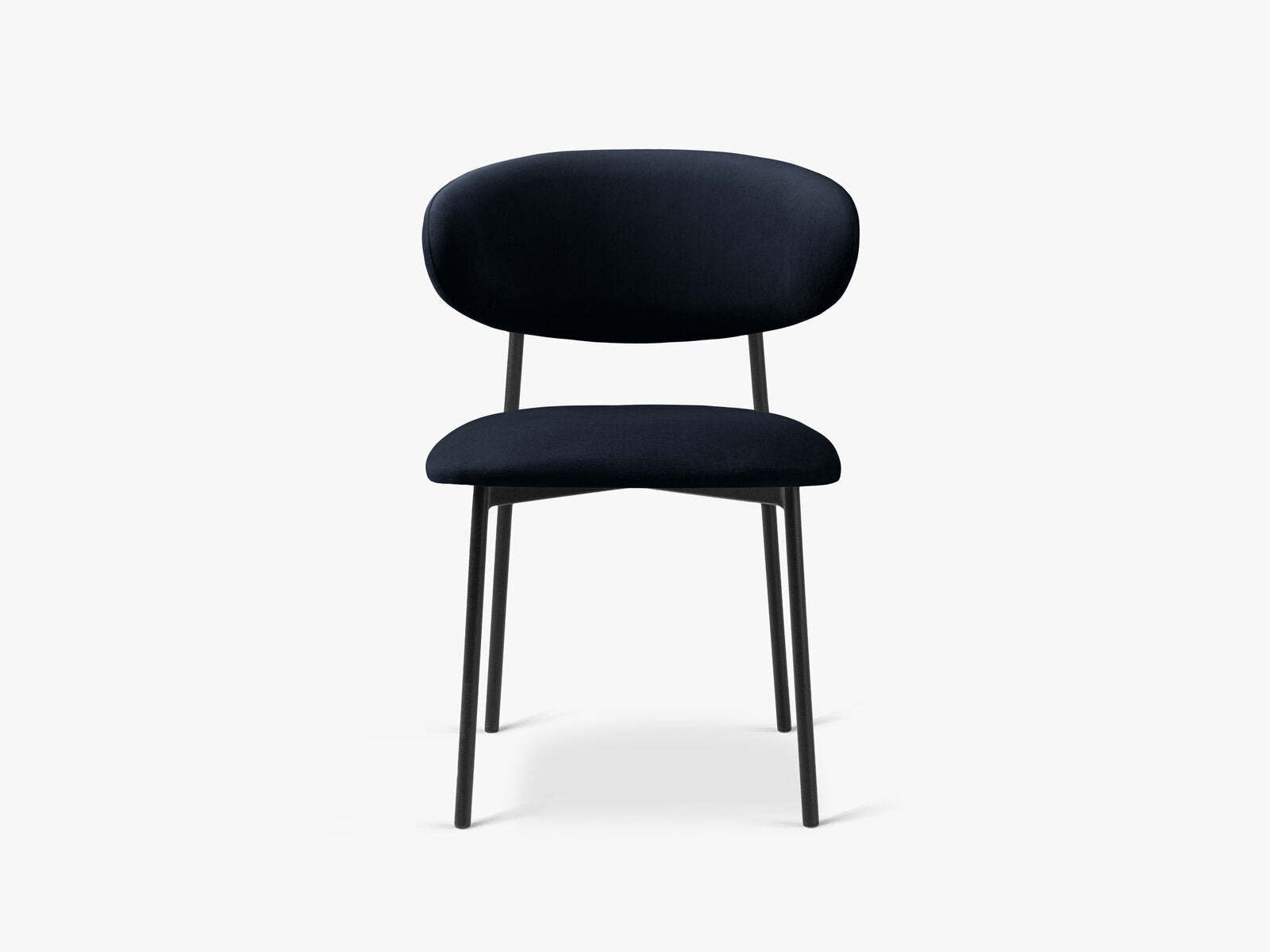 Micadoni Stuhl Nina Samt Magic Velvet Schwarz