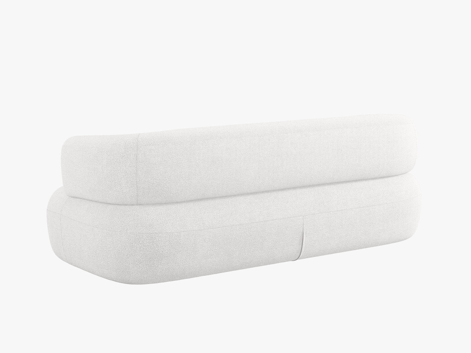 Micadoni Sofa Jenny 2-Sitzer Boucle Now or Never Elfenbein