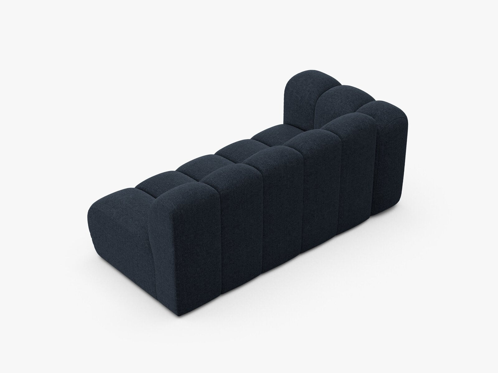 Micadoni Modul Lupine 3-Sitzer Chenille Eden Marineblau Links