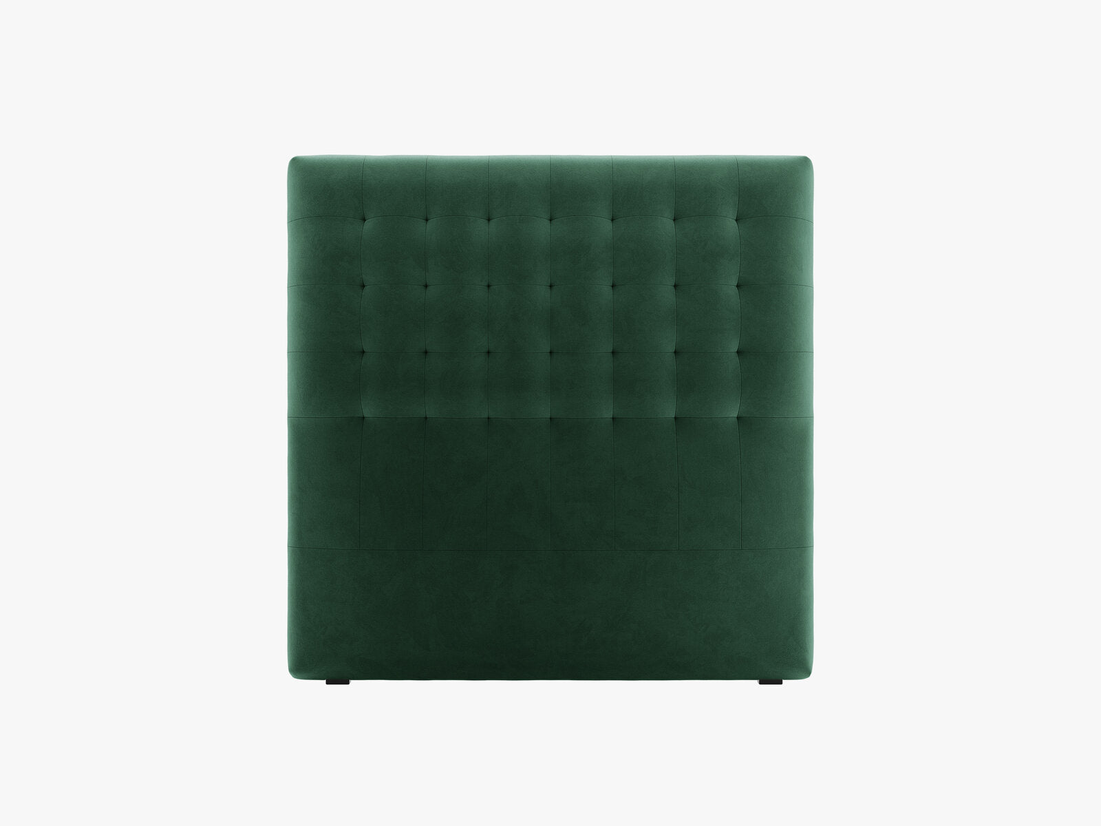 Micadoni Nova Samtiger Kopfteil 120 cm (H 120 cm) Samt Paris Grün 120x120