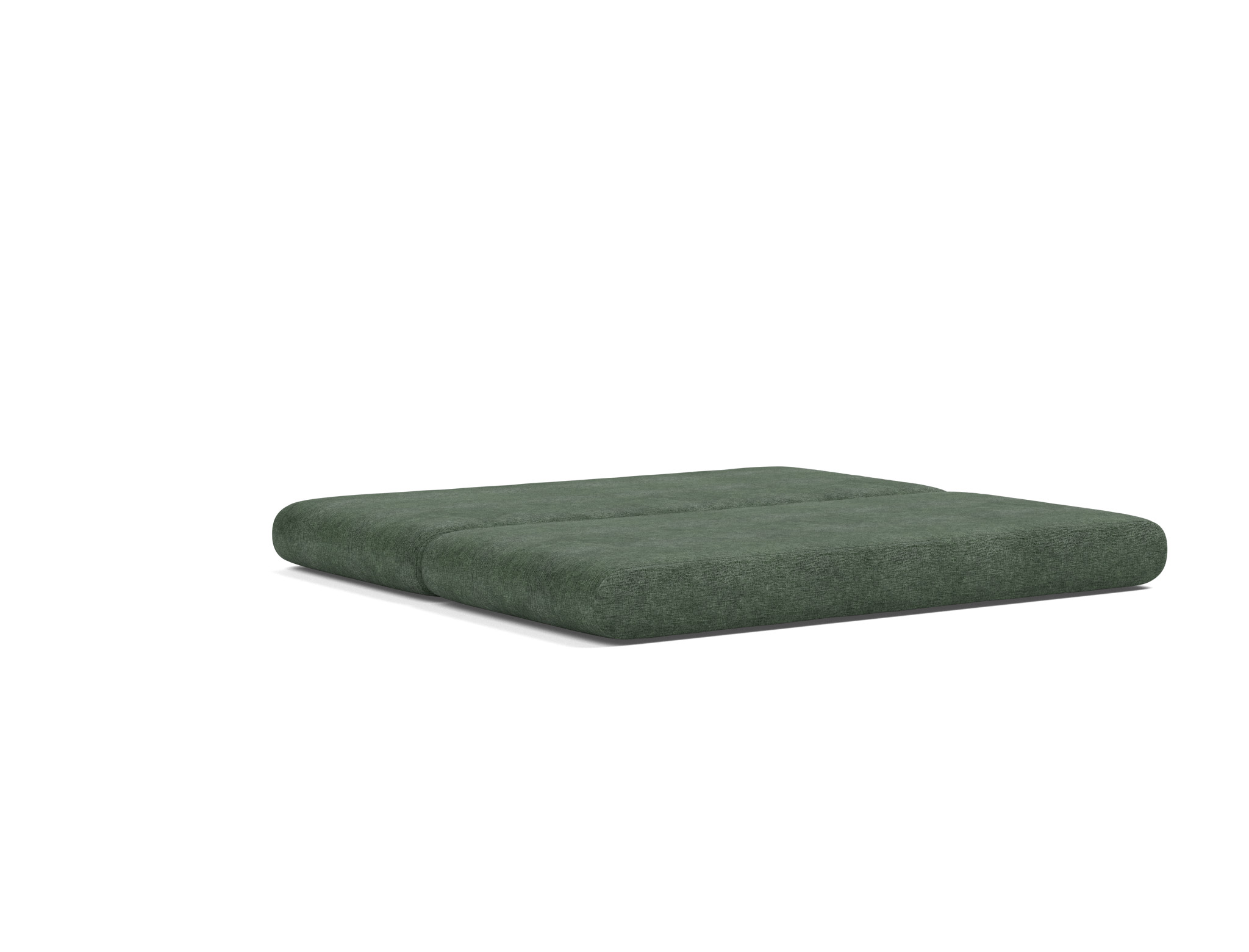 Tagesbett Circlus mit L-förmigen Armlehnen Flachgewebe Avella 281-Pine-Green