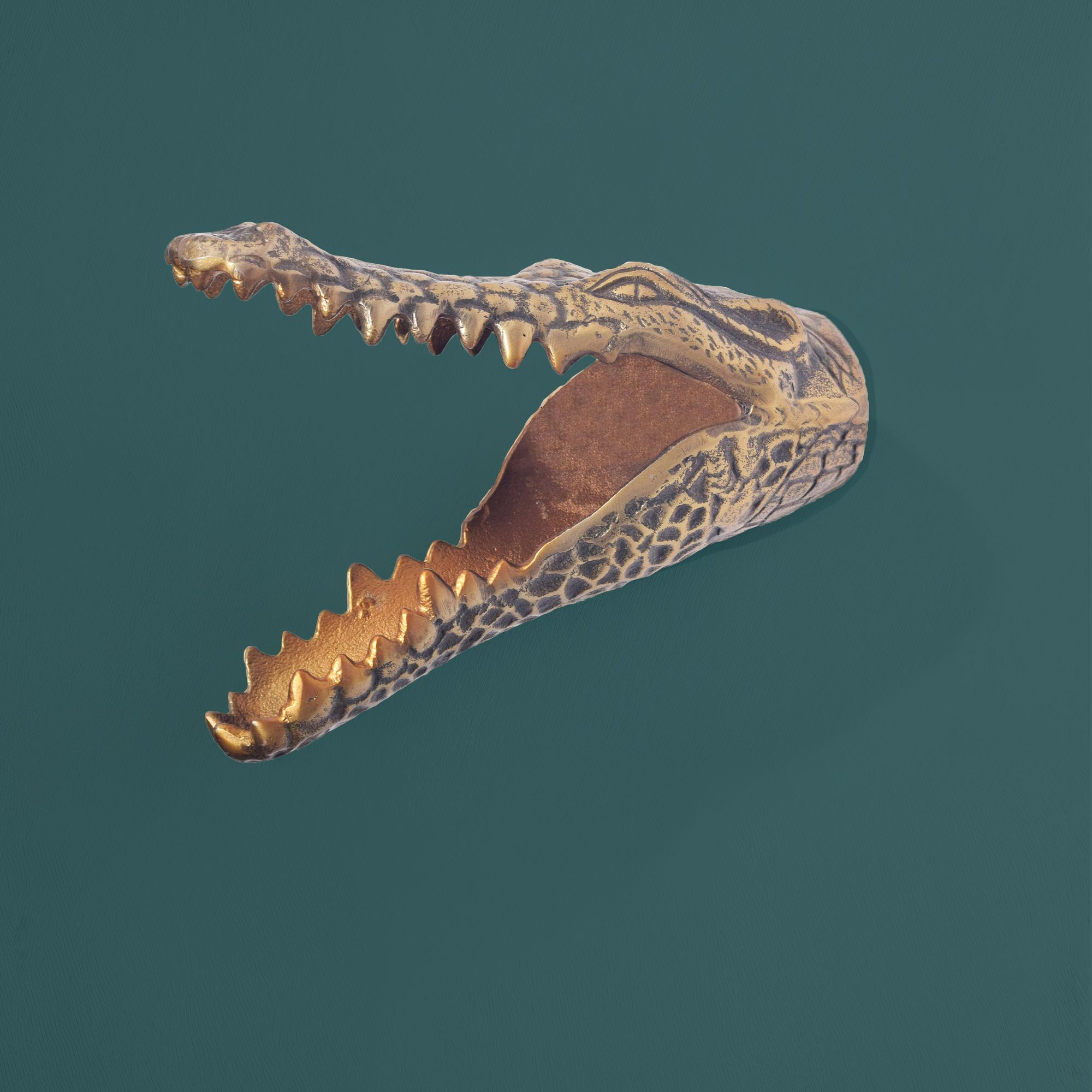 Wandobjekt Innhavet Aluminium Gold 14 × 31 × 20 cm