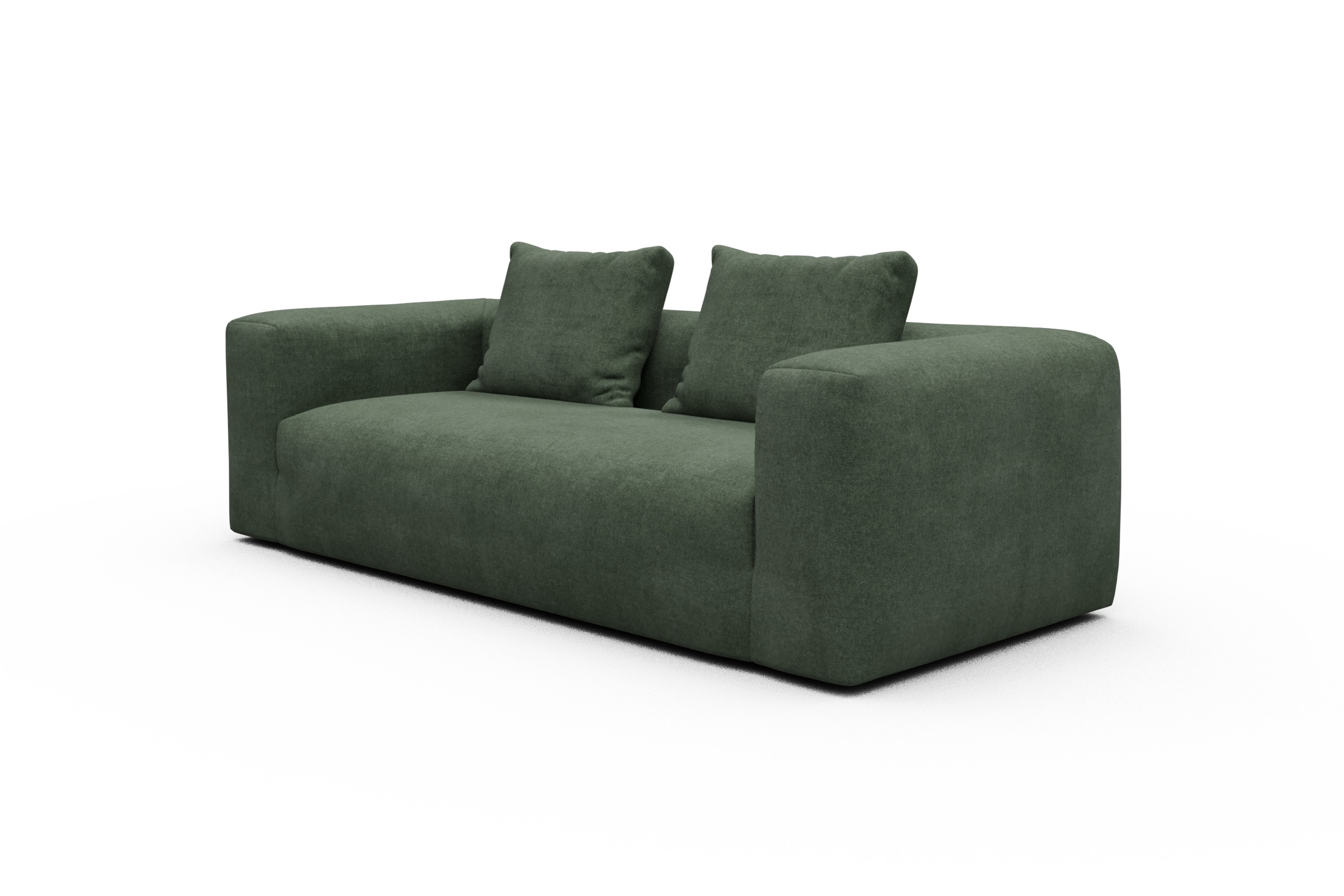 Sofa Fred 3-Sitzer Casone-Forest-Green