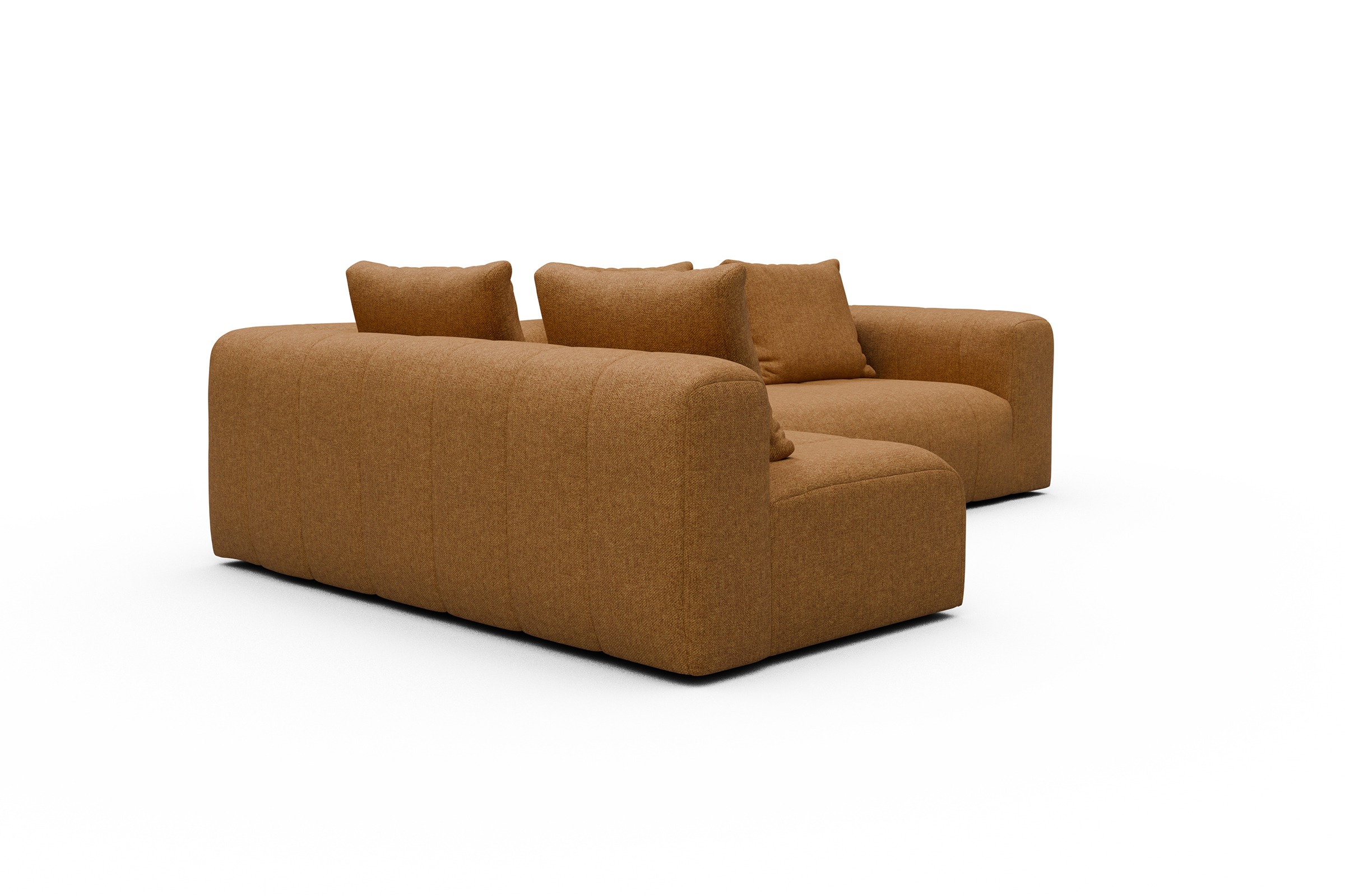 Ecksofa Hugo 2x 2,5-Sitzer Armlehne rechts Sama-Cur