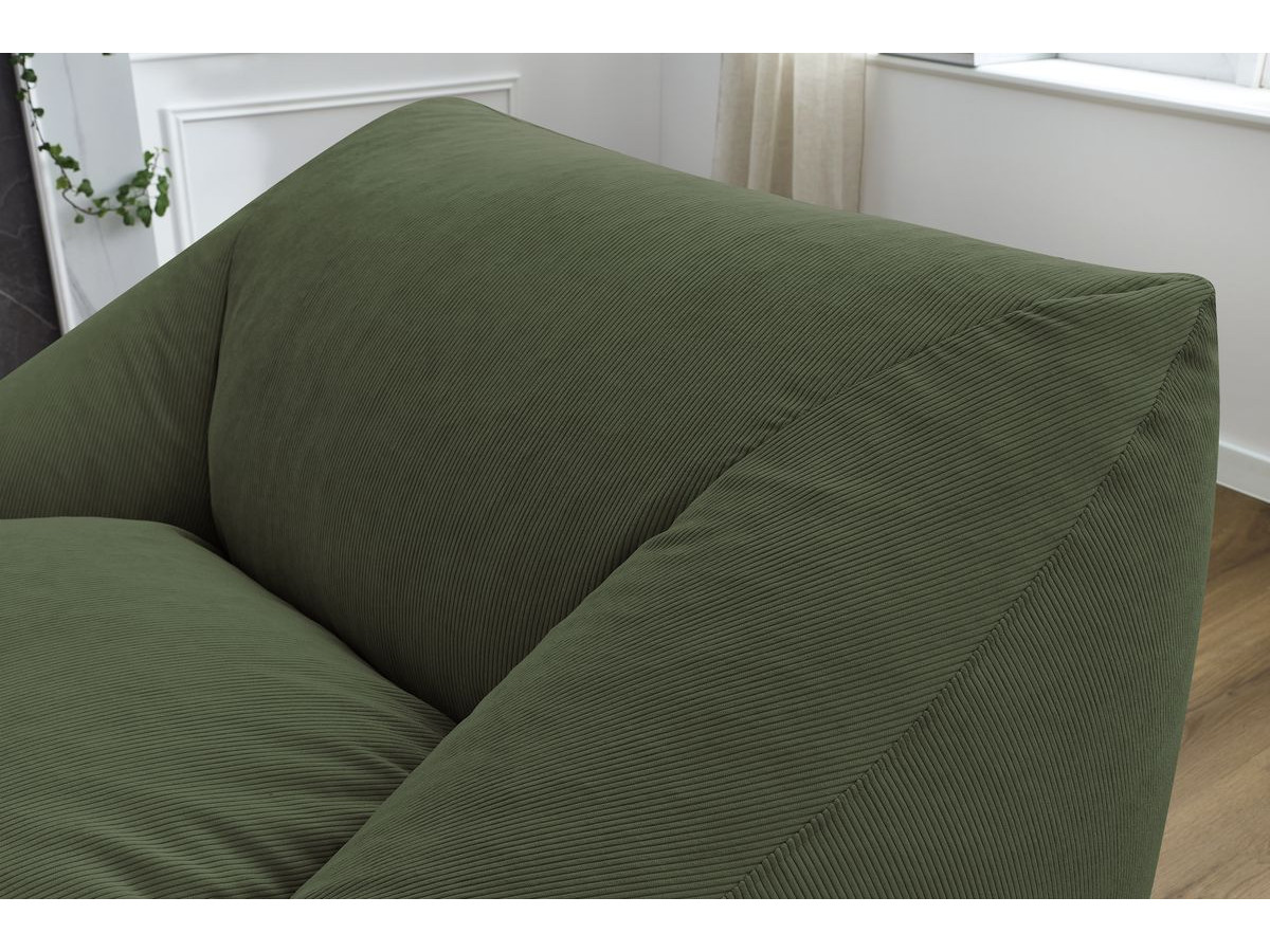 Bobochic Lilibet Pouf Cordsamt Grün