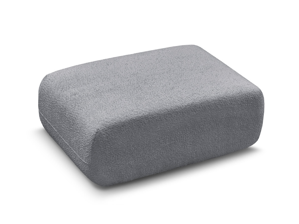 Bobochic Anda Pouf Chenille Grau