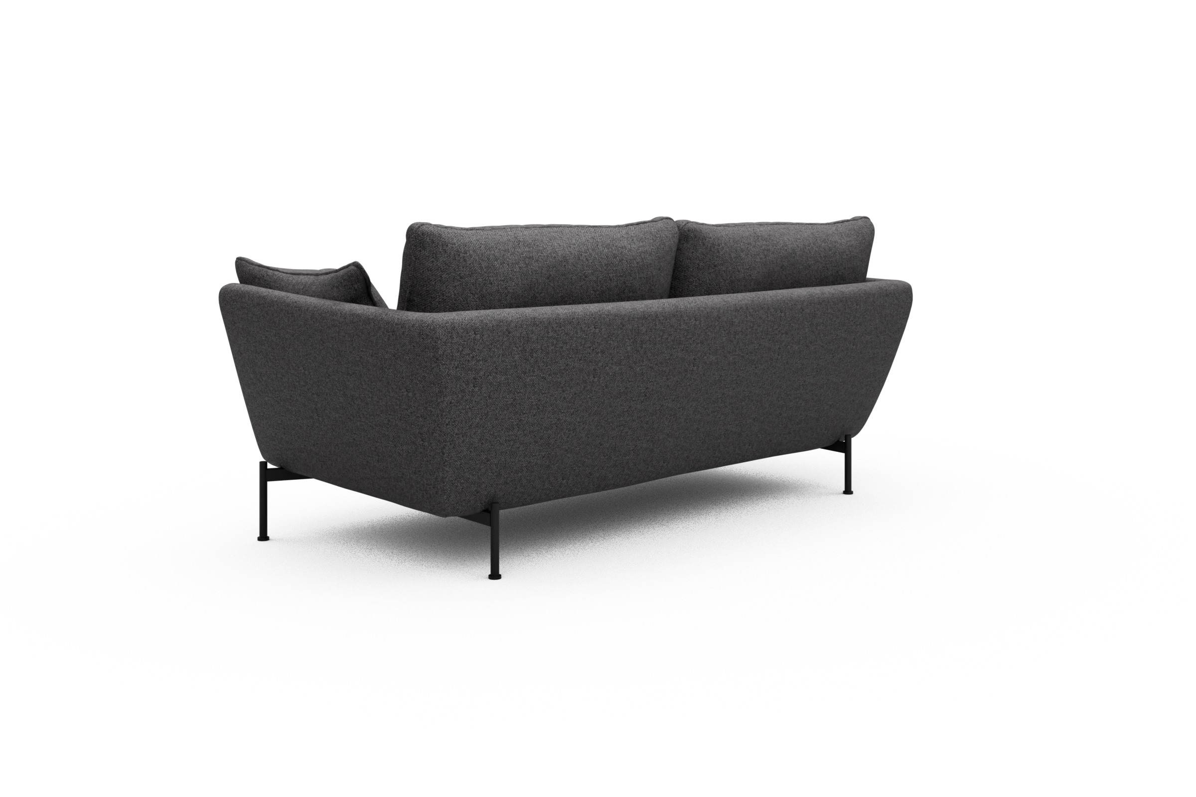 Sofa Anton 2-Sitzer Sama-Antracite