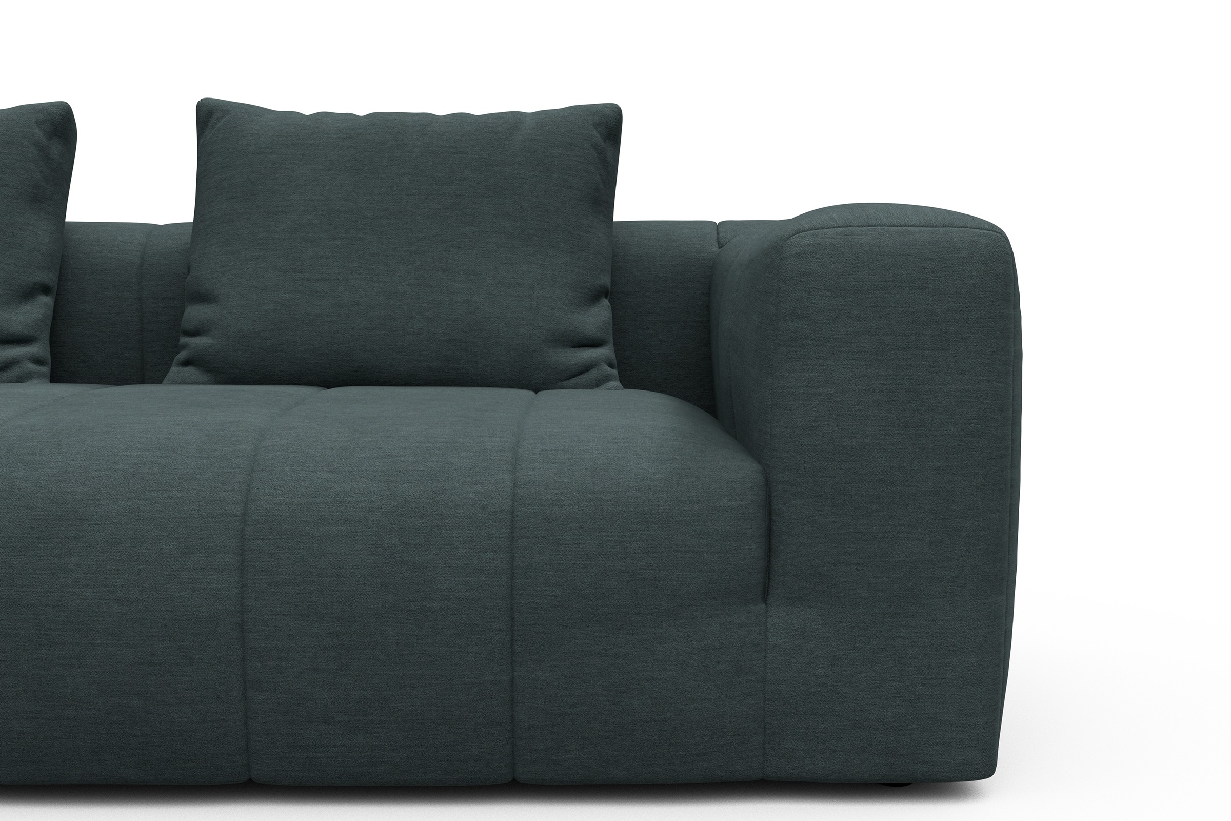 Sofa Hugo 3-Sitzer Vivus-Blue