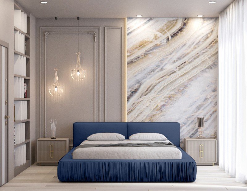 Polsterbett Beyond Samtstoff 180x200 mit Metallrahmen Riviera 81