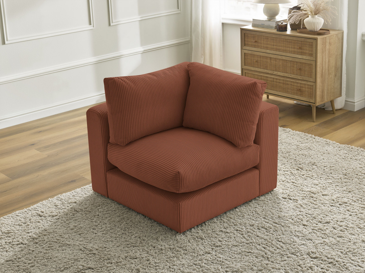 Bobochic Paris Eckmodul Cordsamt Orange