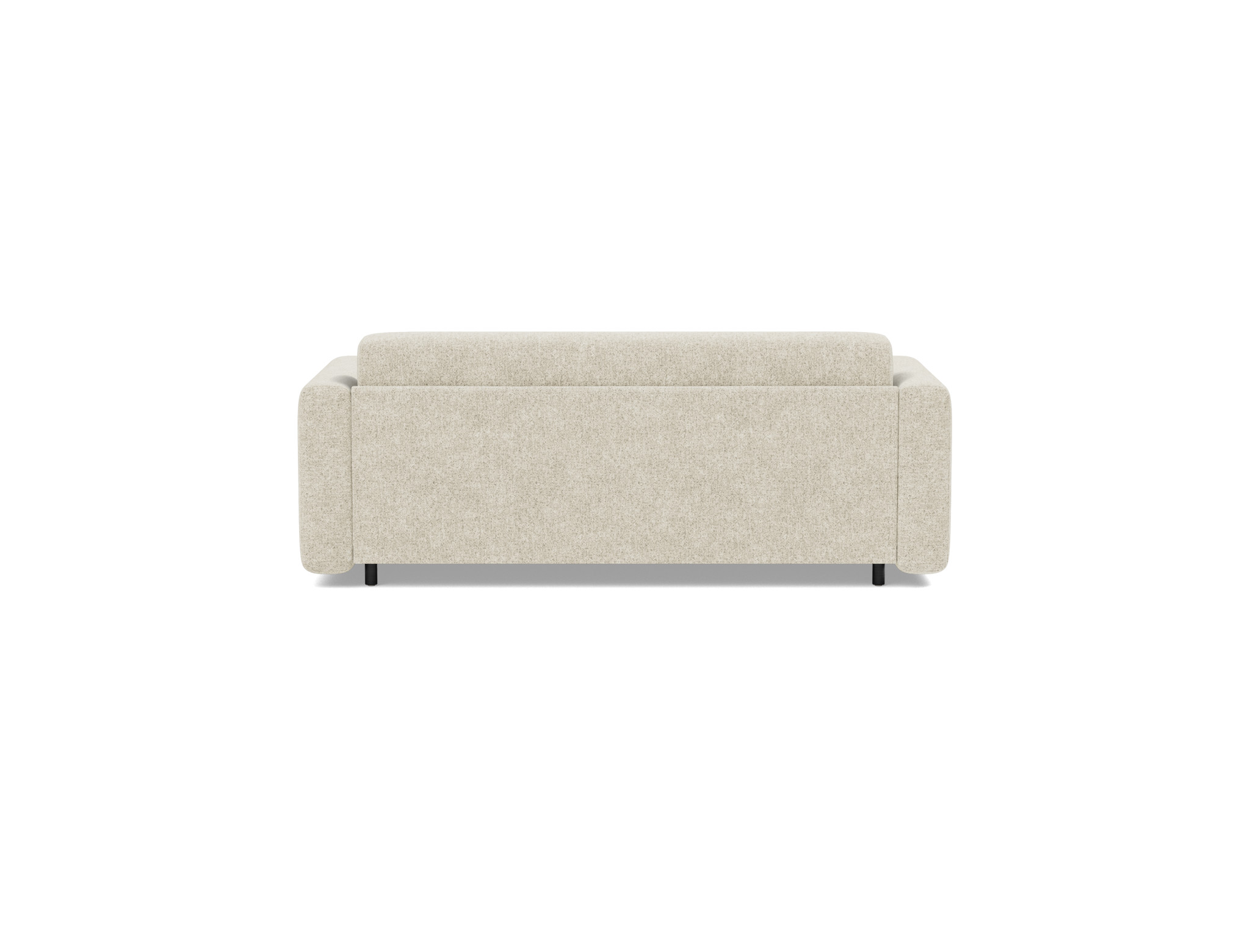 Schlafsofa Killian mit Taschenfederkernmatratze 140 Strukturierter Stoff Taura 357-Off-White