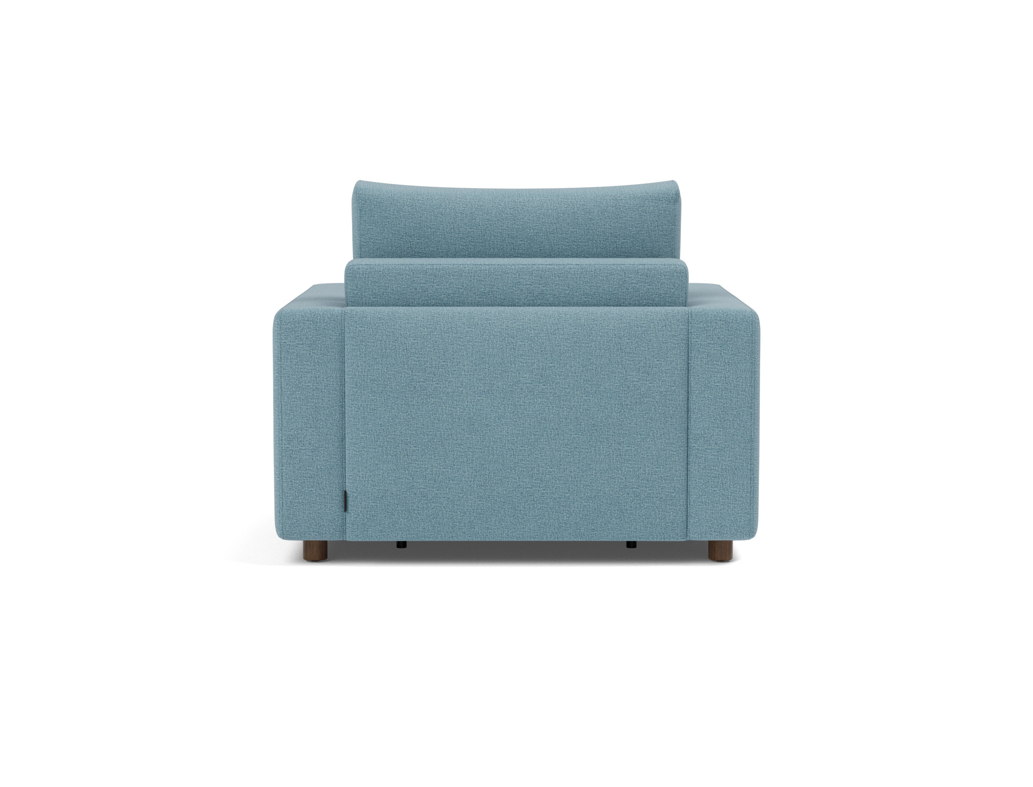 Schlafsessel Neah mit Standard-Armlehnen Flachgewebe Mixed Dance 525-Light-Blue