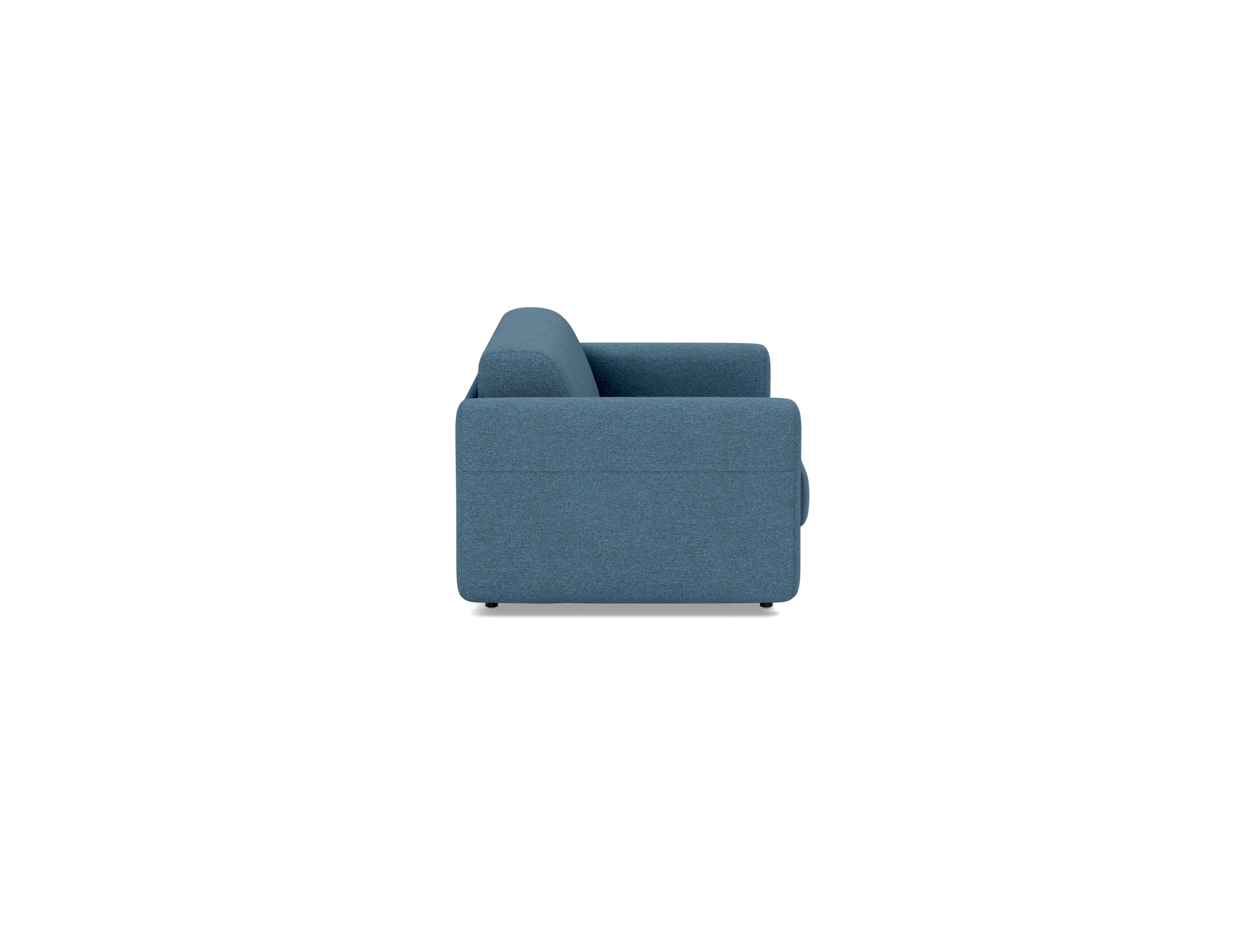 Schlafsofa Killian mit Taschenfederkernmatratze 140 Strukturierter Stoff Weda 302-Weda-Blue