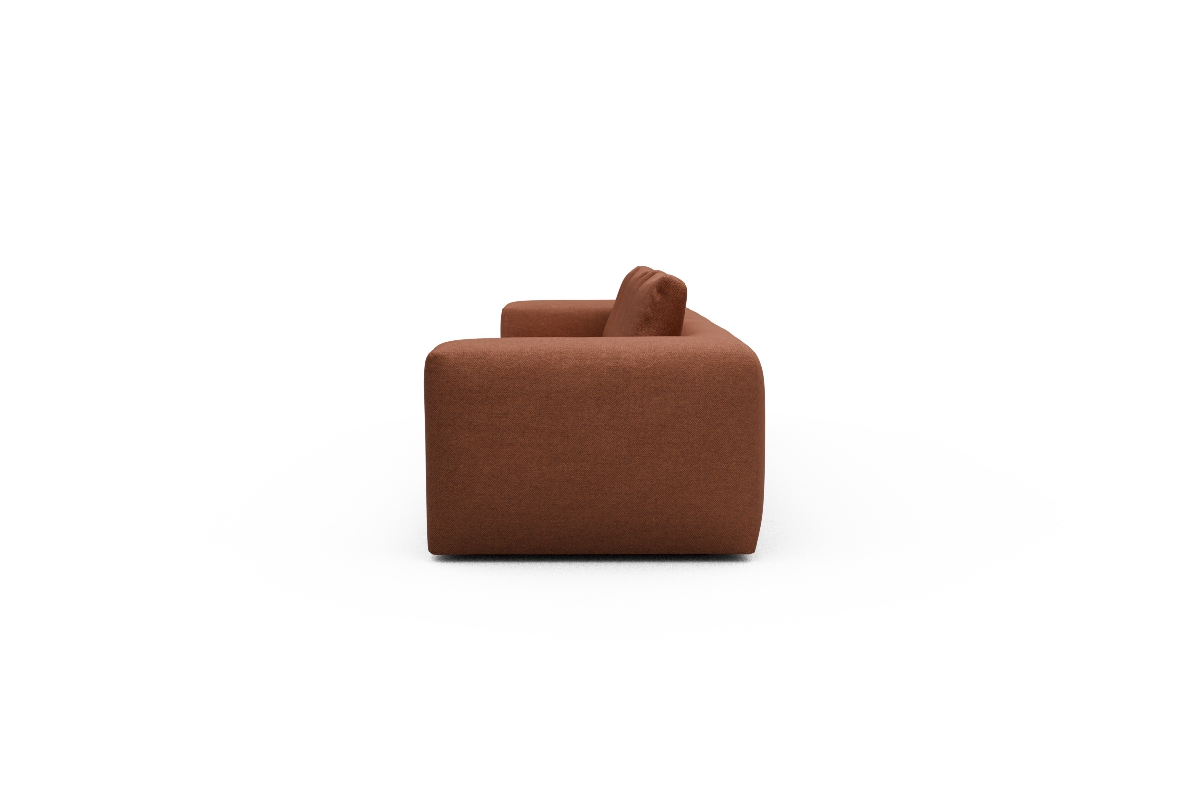Sofa Modulares XXL Sofa Fred 5-Sitzer Weda-Rust