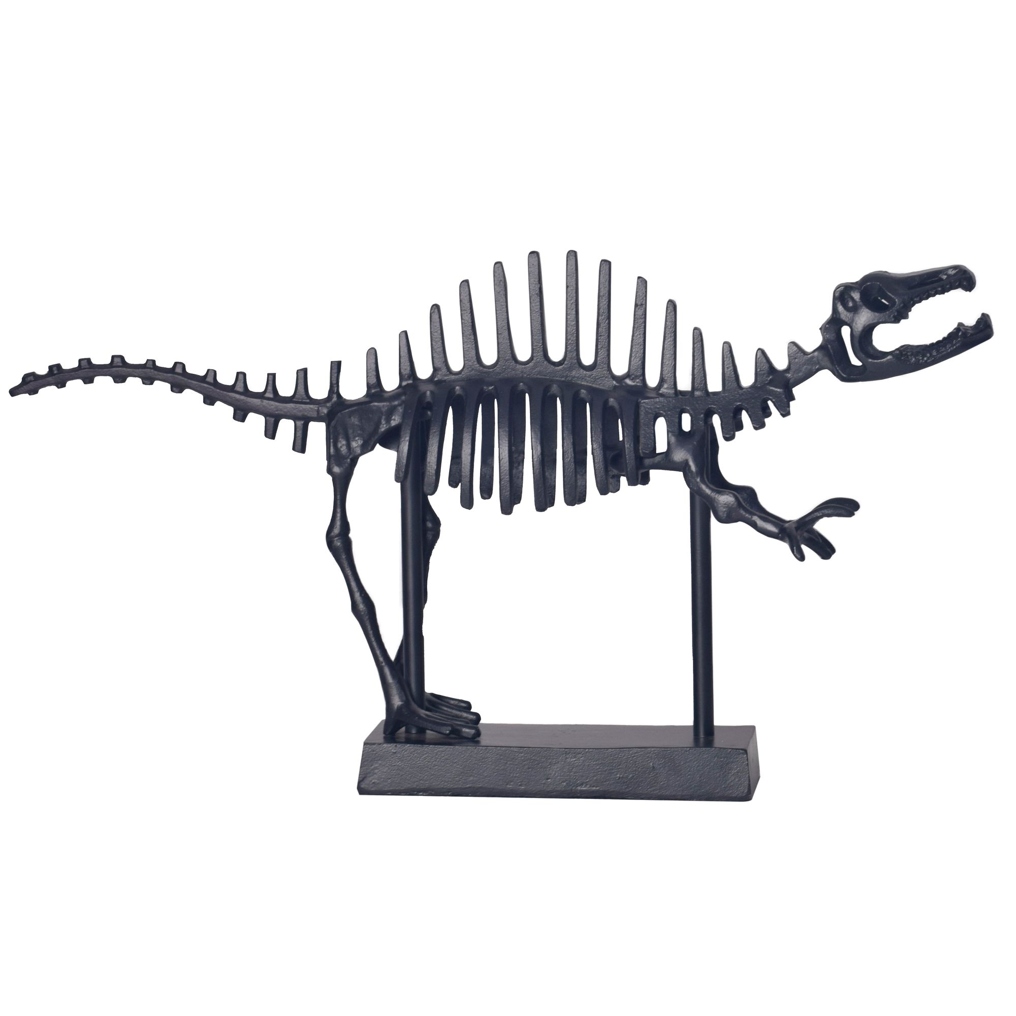 Dekofigur Hvitsten Aluminium Schwarz 62 × 12 × 32,5 cm