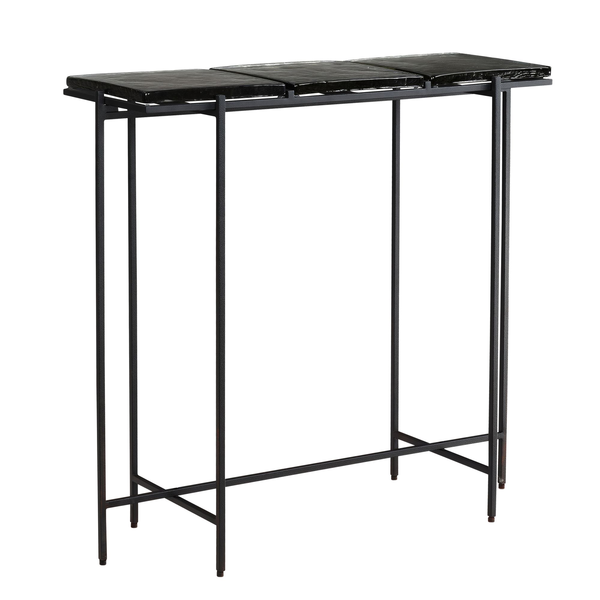 Konsolentisch Holmsbu Schwarz 90 × 29 × 85 cm