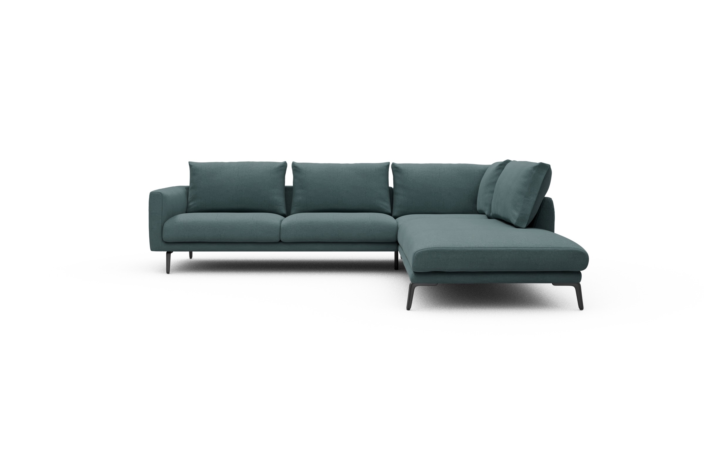 Skandi Home Ecksofa Karl Relax-Ecke rechts mit 2,5-Sitzer Satya-Niagara moebelfaktor