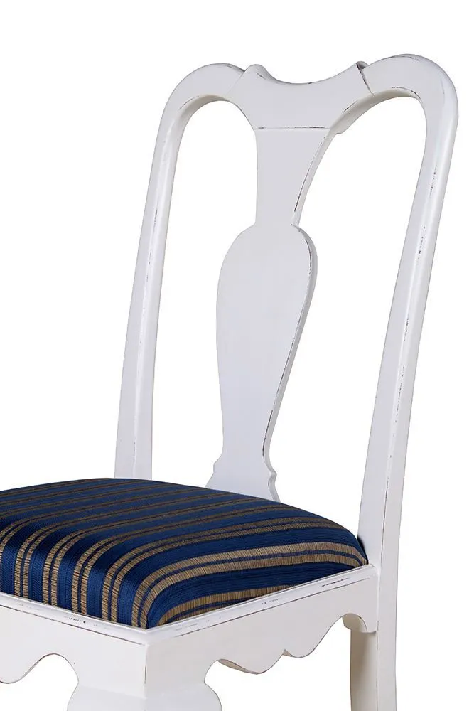 Moebelfaktor Produkt foto 27 queen anne chair w uph col white