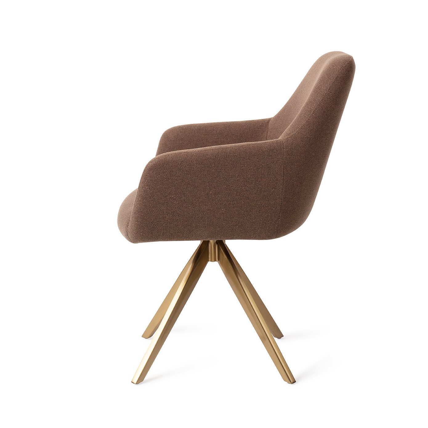 Jesper Home Esszimmerstuhl Hiroo Rustic-Rye Turn Gold