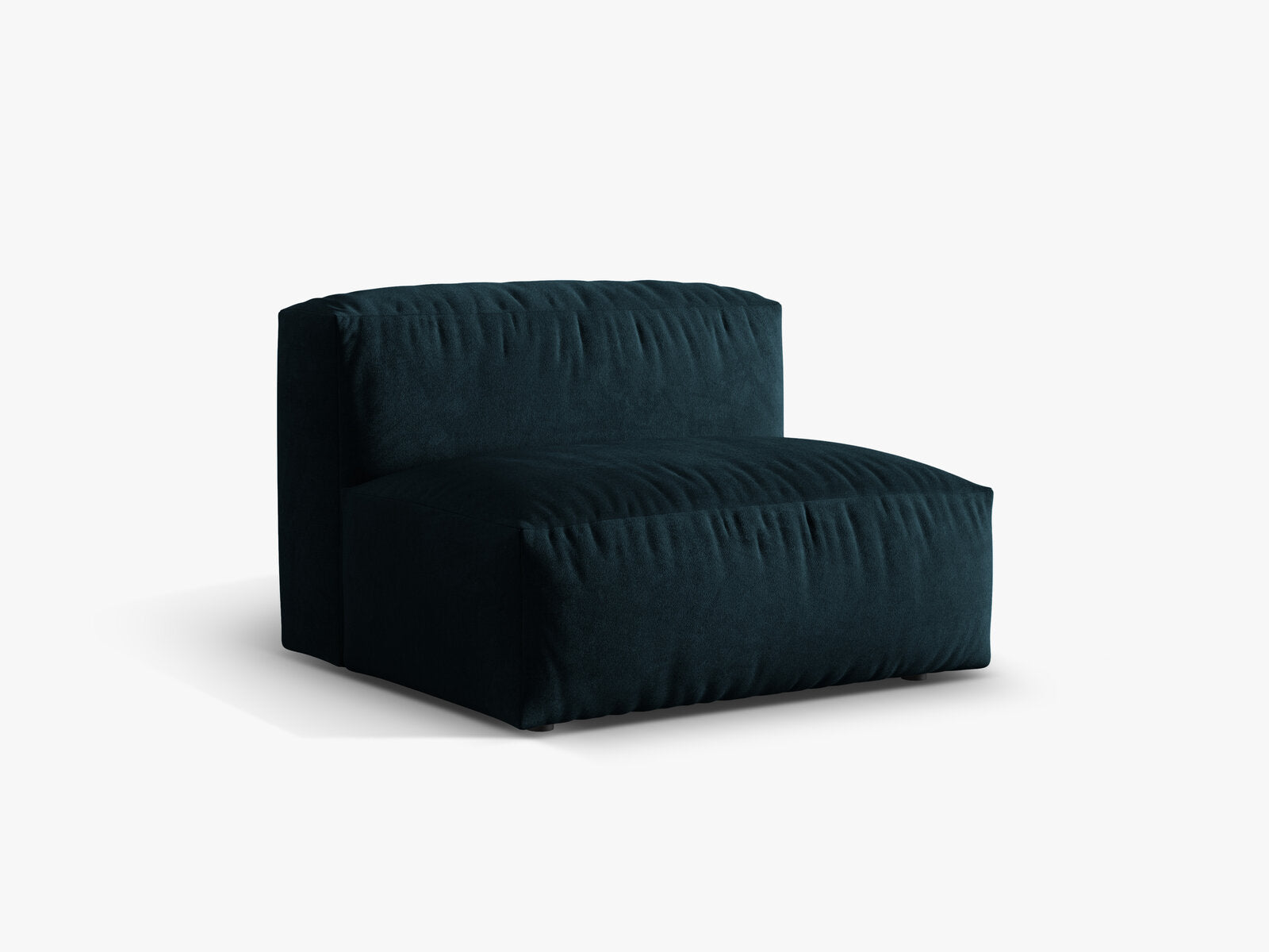 Micadoni Modul Martina 1-Sitzer Samt Vogue Tiefes Petrol