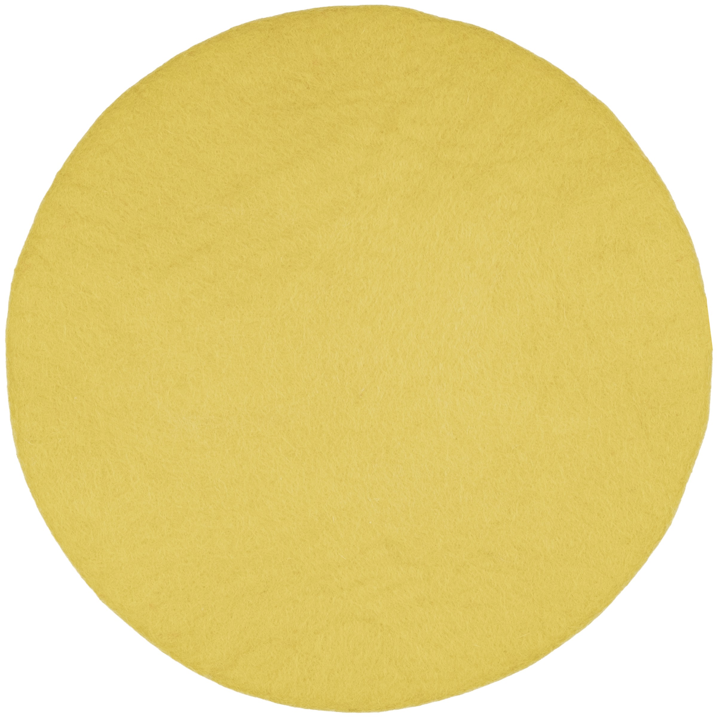 myfelt Kata Filz-Sitzauflage Gelbgrün Ø 36 cm