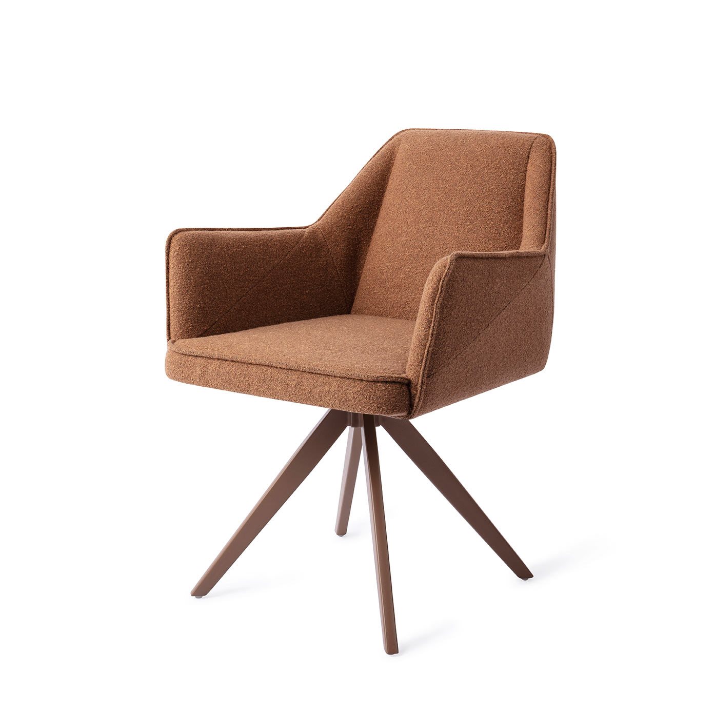 Jesper Home Esszimmerstuhl Tome Cinnamon-Bun Turn Braun