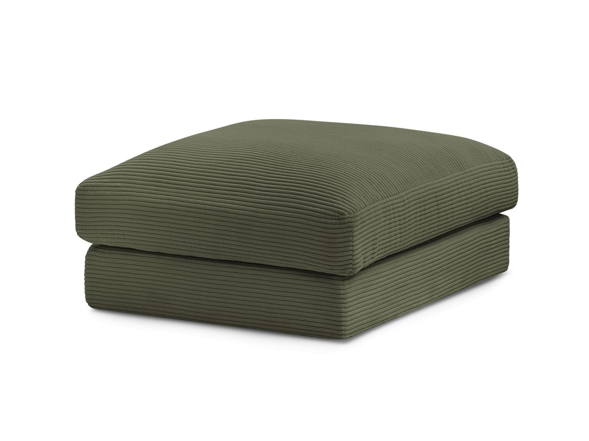 Bobochic Leonard Pouf Cordsamt Hellgrün