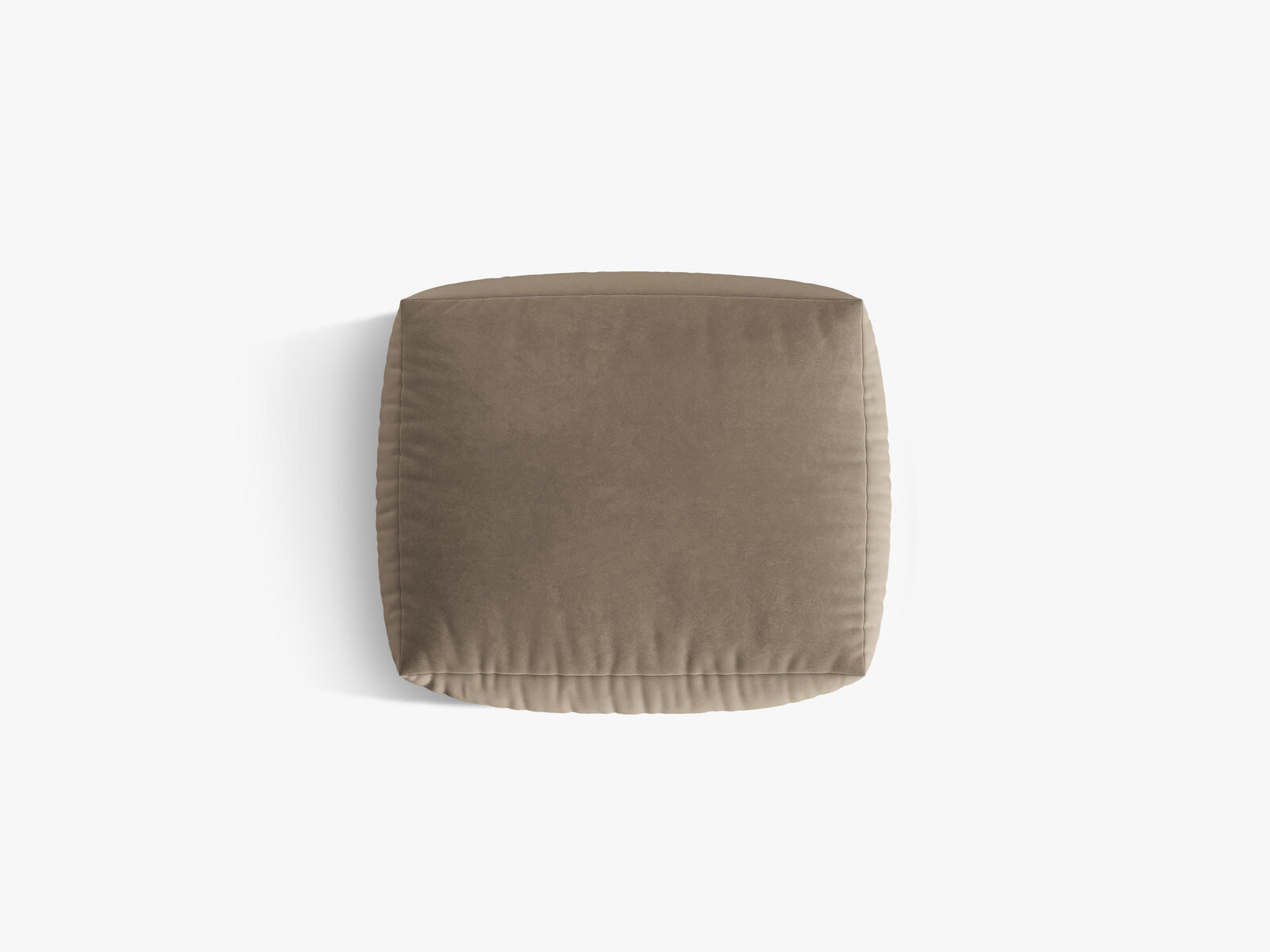 Micadoni Hocker Chris 1-Sitzer Samt Hellbraun