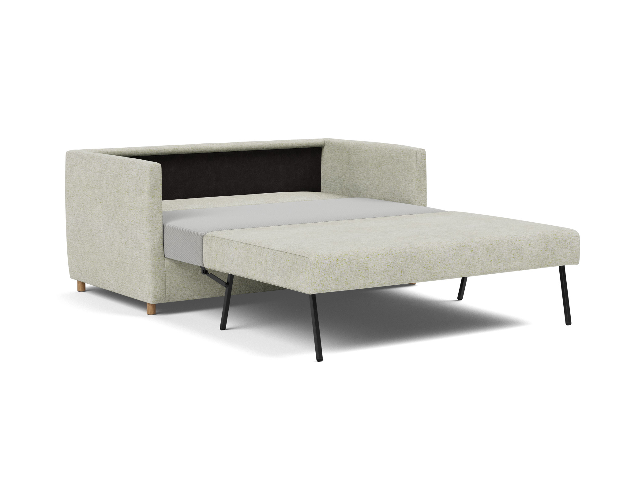Schlafsofa Olan Flachgewebe Avella 280-Sand