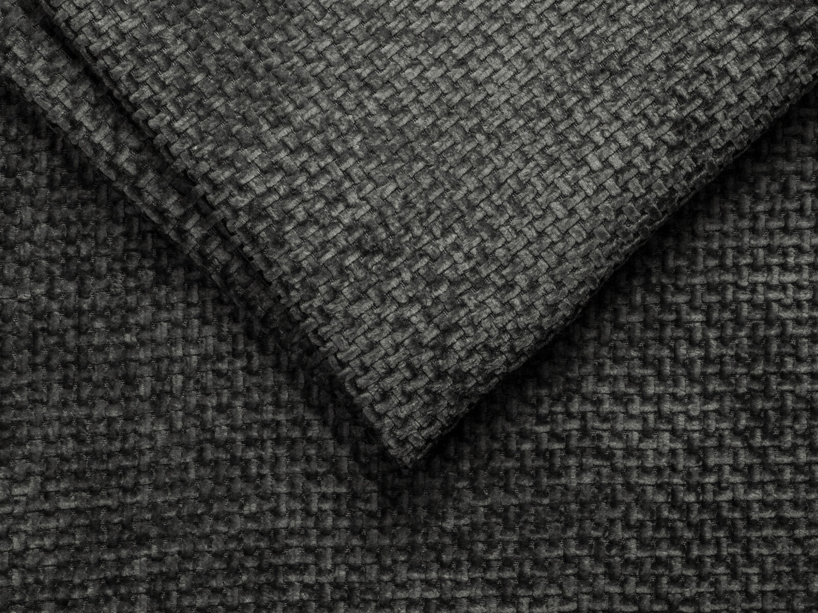 Micadoni Sofa Blair 3-Sitzer Chenille Eden Dunkelgrau