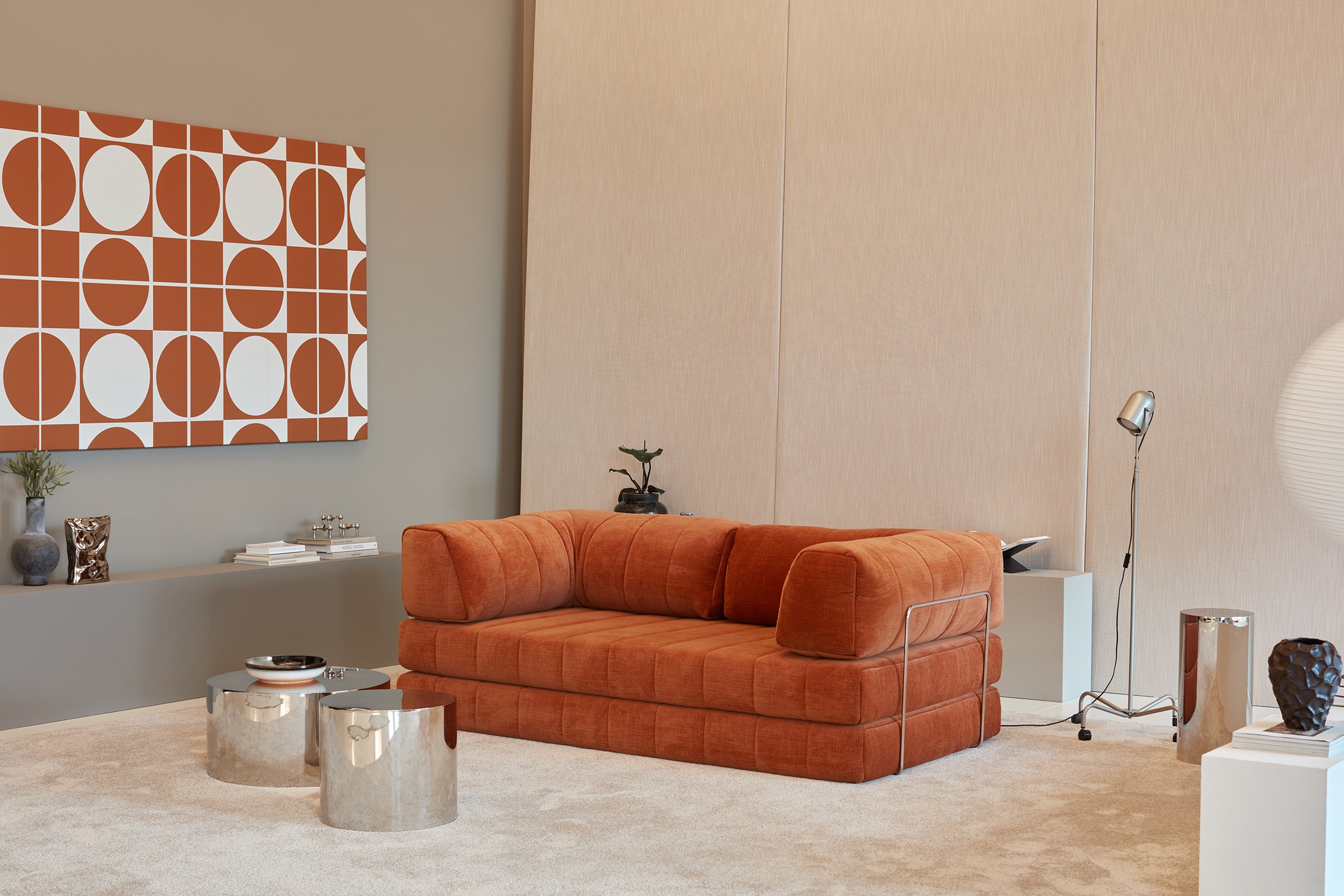 Schlafsofa CozyPad mit Armlehnen