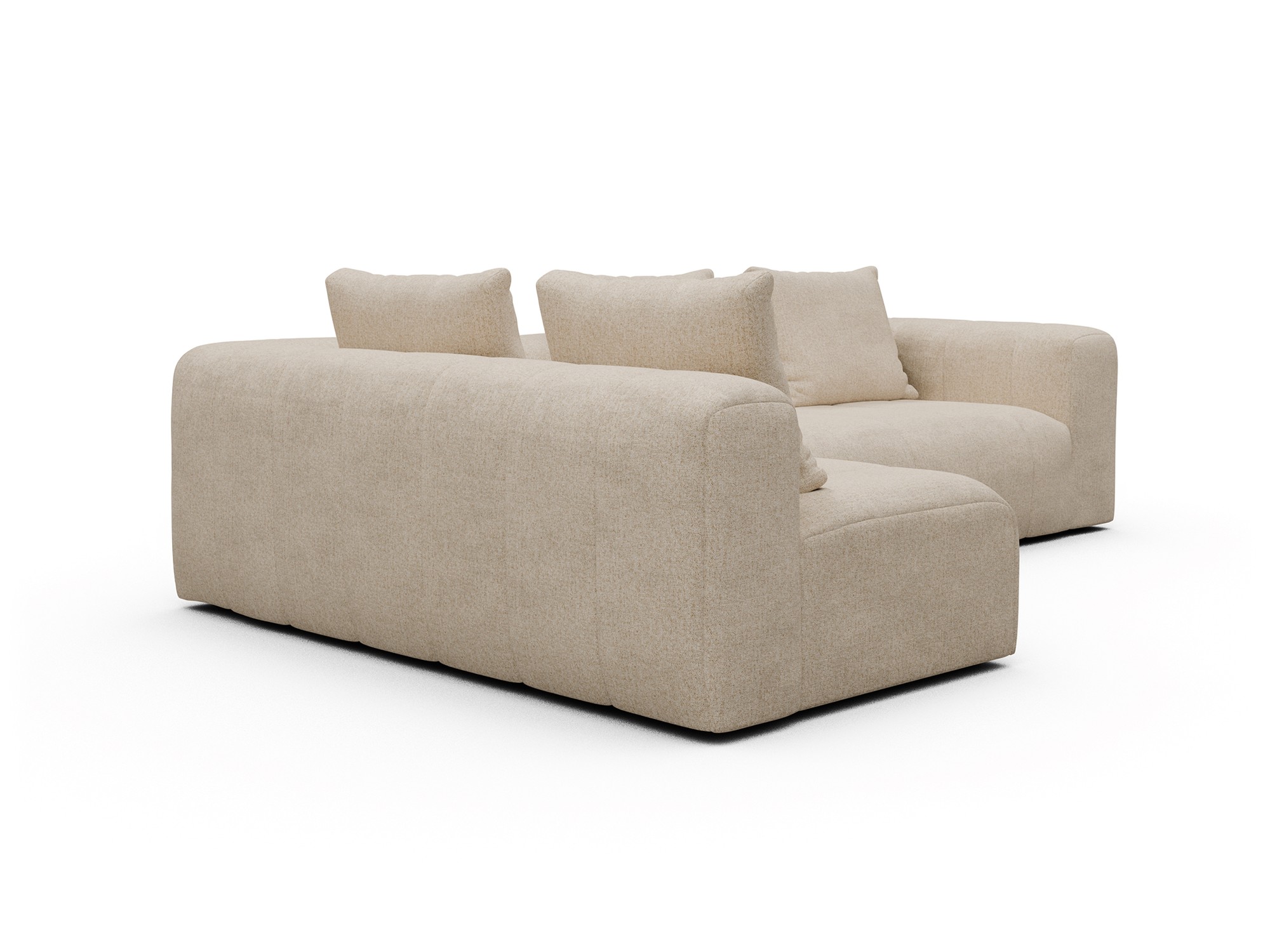 Hugo 2x 2,5-Sitzer Armlehne rechts Casone-Natural-Beige moebelfaktor