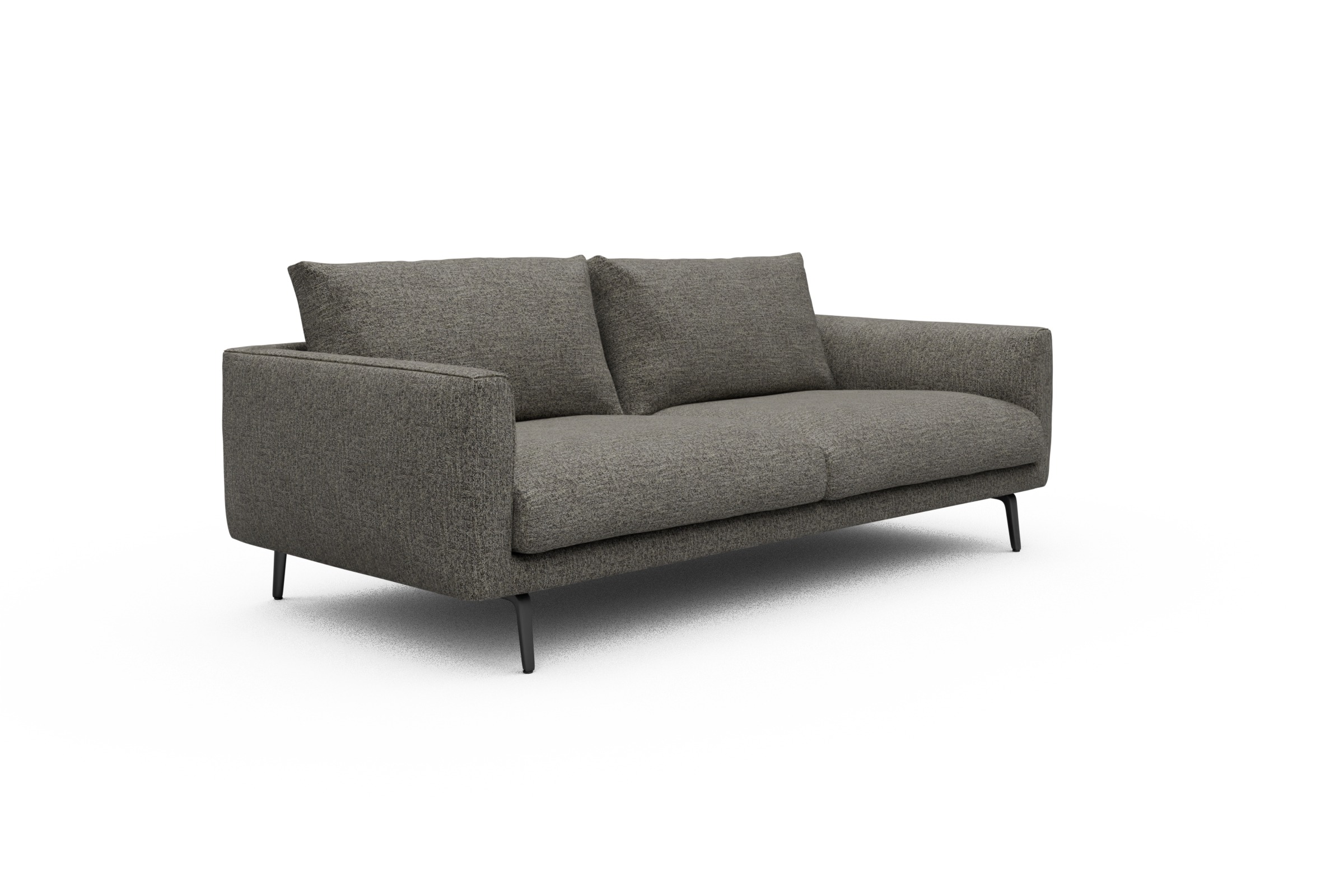 Sofa Karl 3-Sitzer Carreno-Sepie-Brown