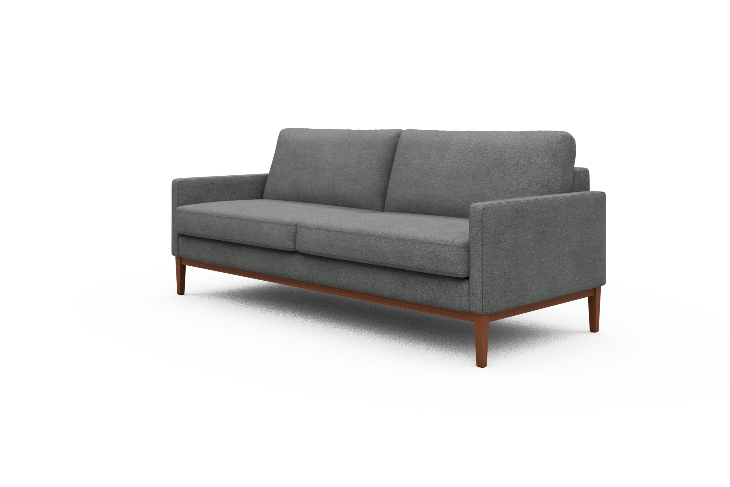 Sofa Bodo 3-Sitzer Boucle-Ash-Grey
