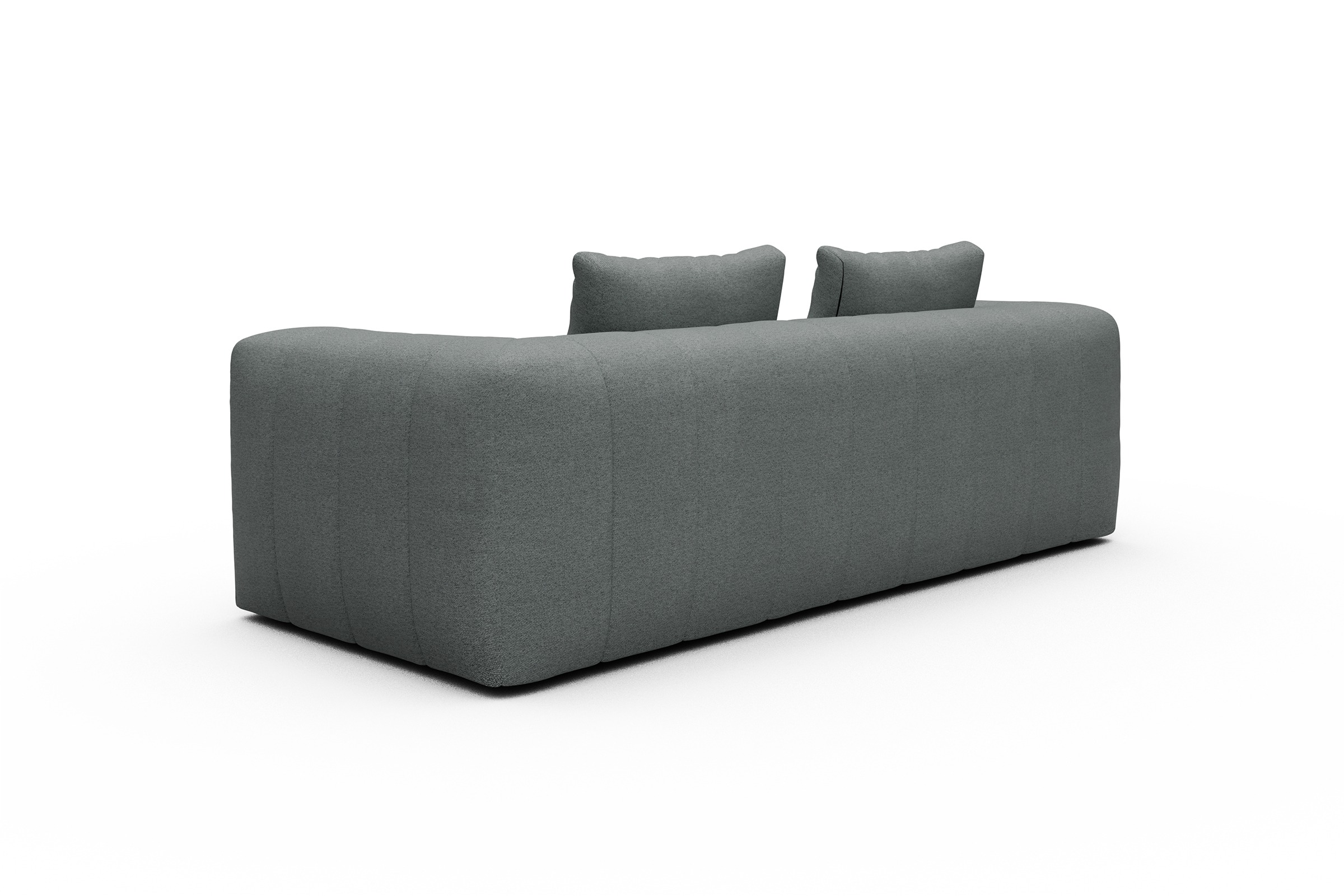 Sofa Hugo 3-Sitzer Denari-Soft-Grey
